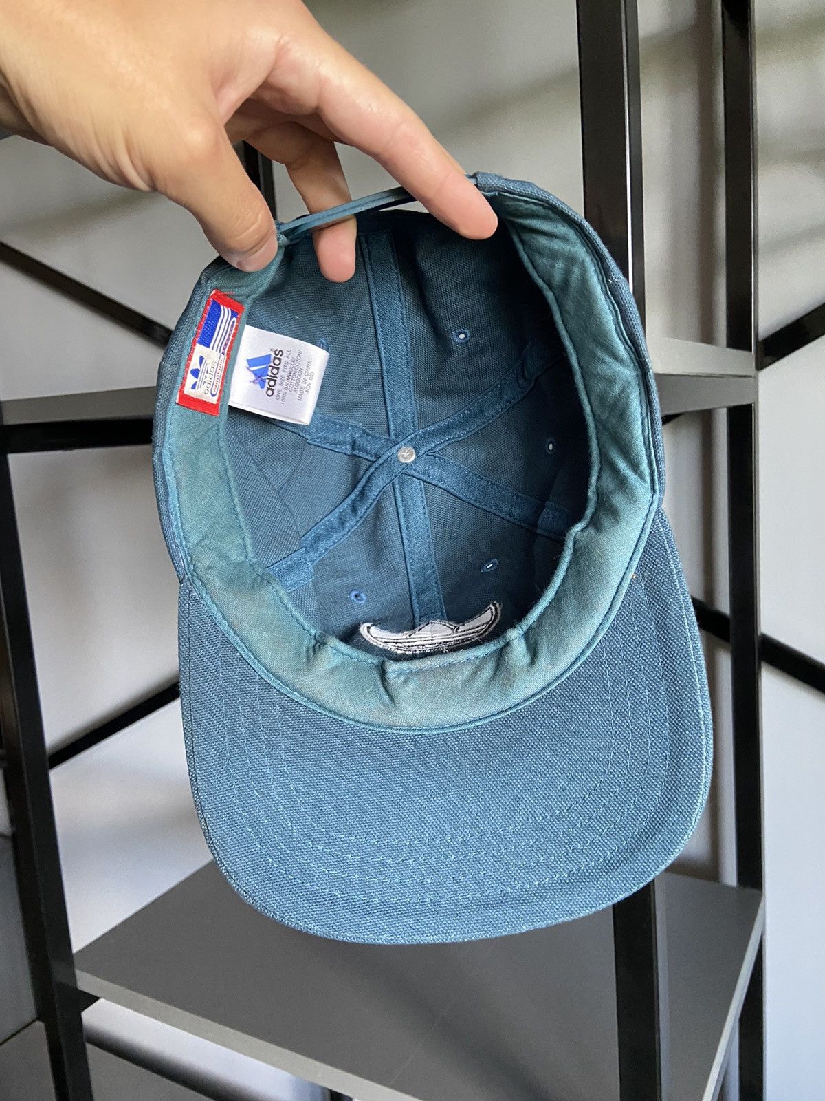 Adidas × Vintage VINTAGE ADIDAS CAP HAT TREFOIL BALENCIAGA STYLE Size ONE SIZE - 5 Thumbnail