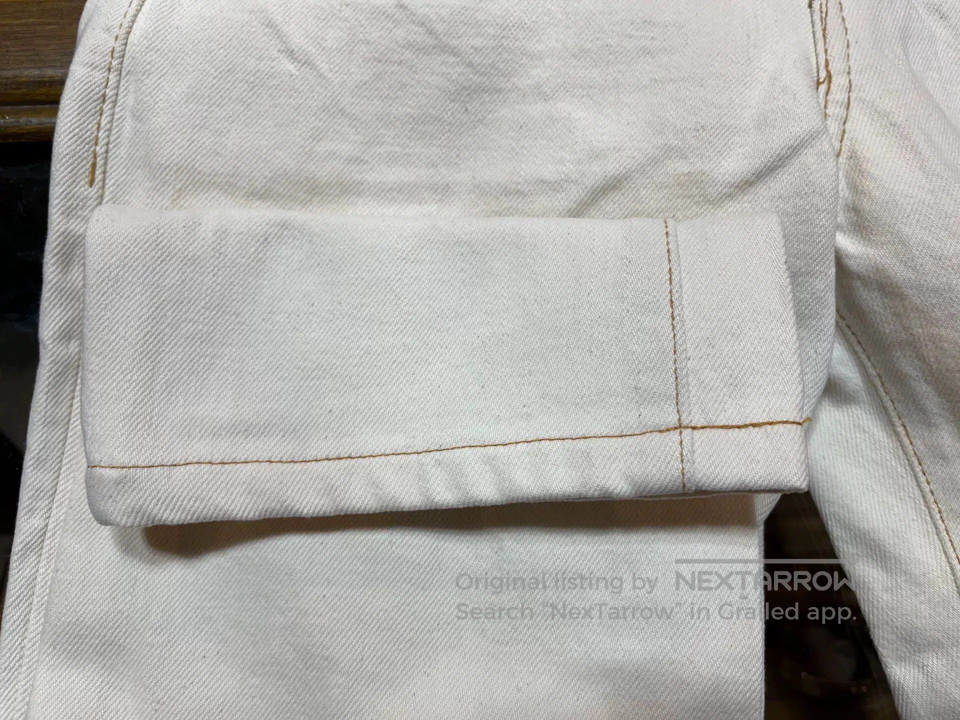RRL Ralph Lauren white denim jeans by ralph lauren. Size 26" / US 2 / IT 38 - 8 Thumbnail