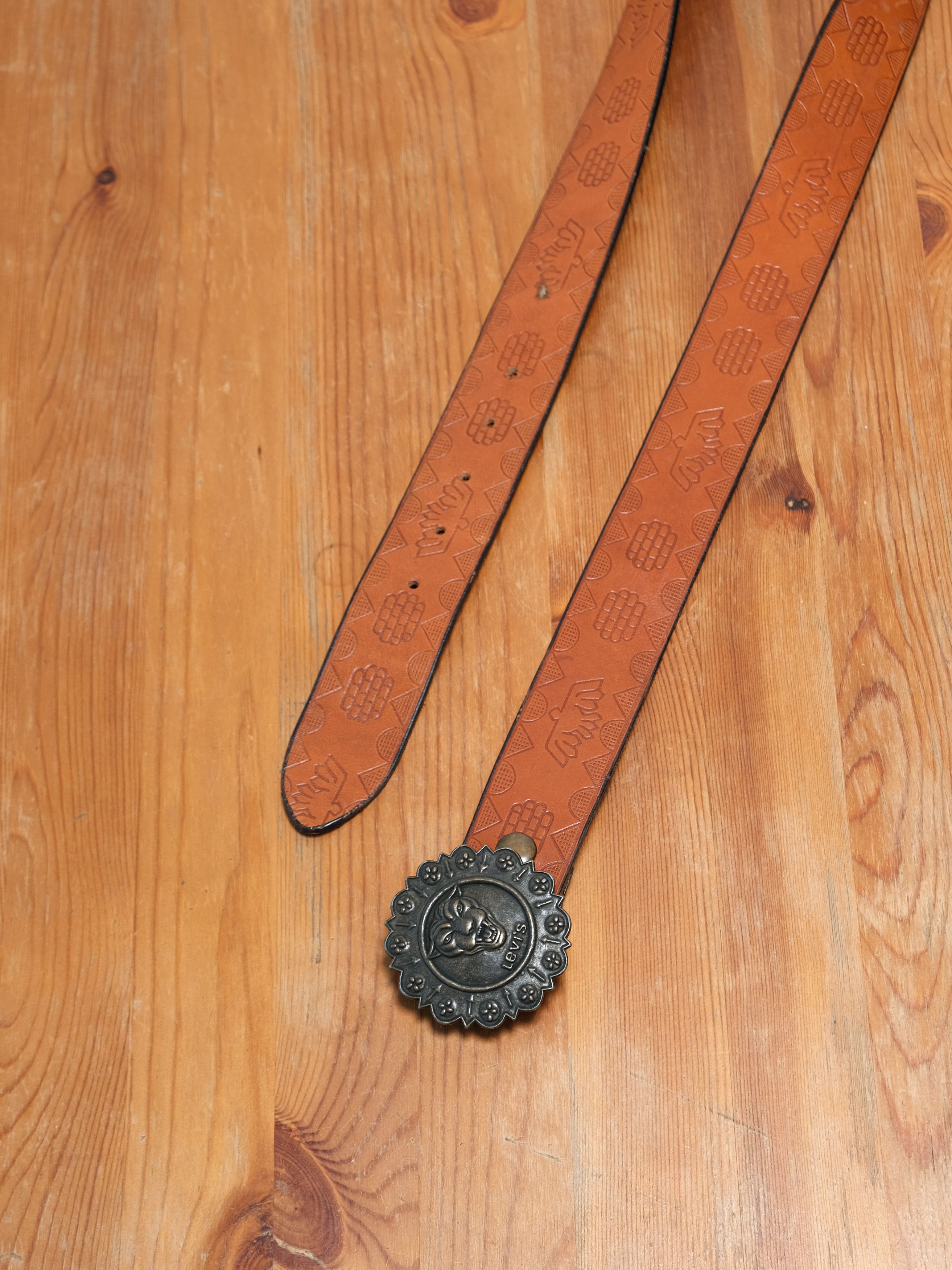 Levi's Levi’s Belt with Massive Buckle Size ONE SIZE - 3 Thumbnail
