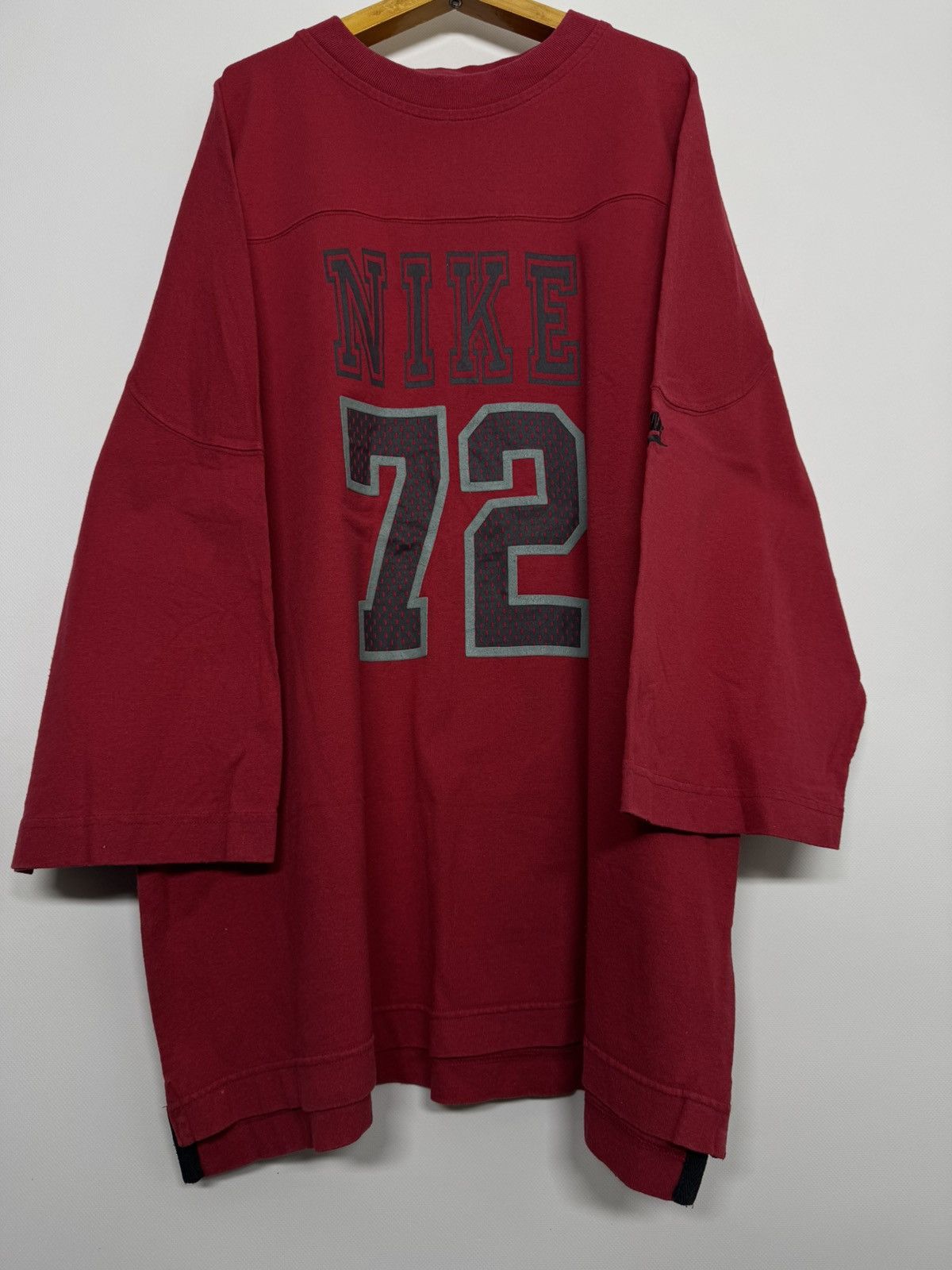 Nike Vintage Y2k Nike Big Logo Long Sleeve 00’s Size US XL / EU 56 / 4 - 7 Thumbnail
