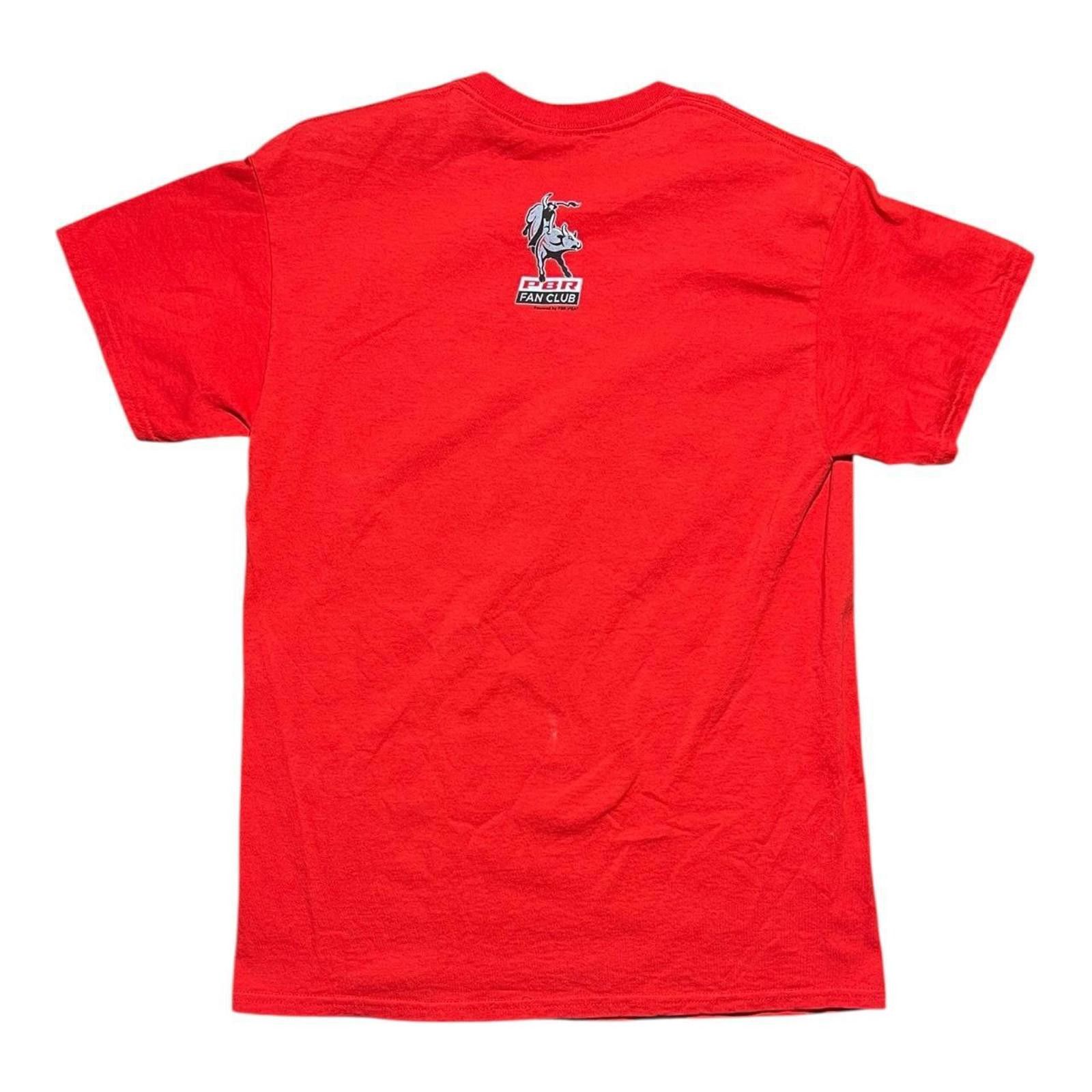 Other Vintage PBR Professional Bull Riders Tour Enough Red T-shirt Size US M / EU 48-50 / 2 - 2 Thumbnail