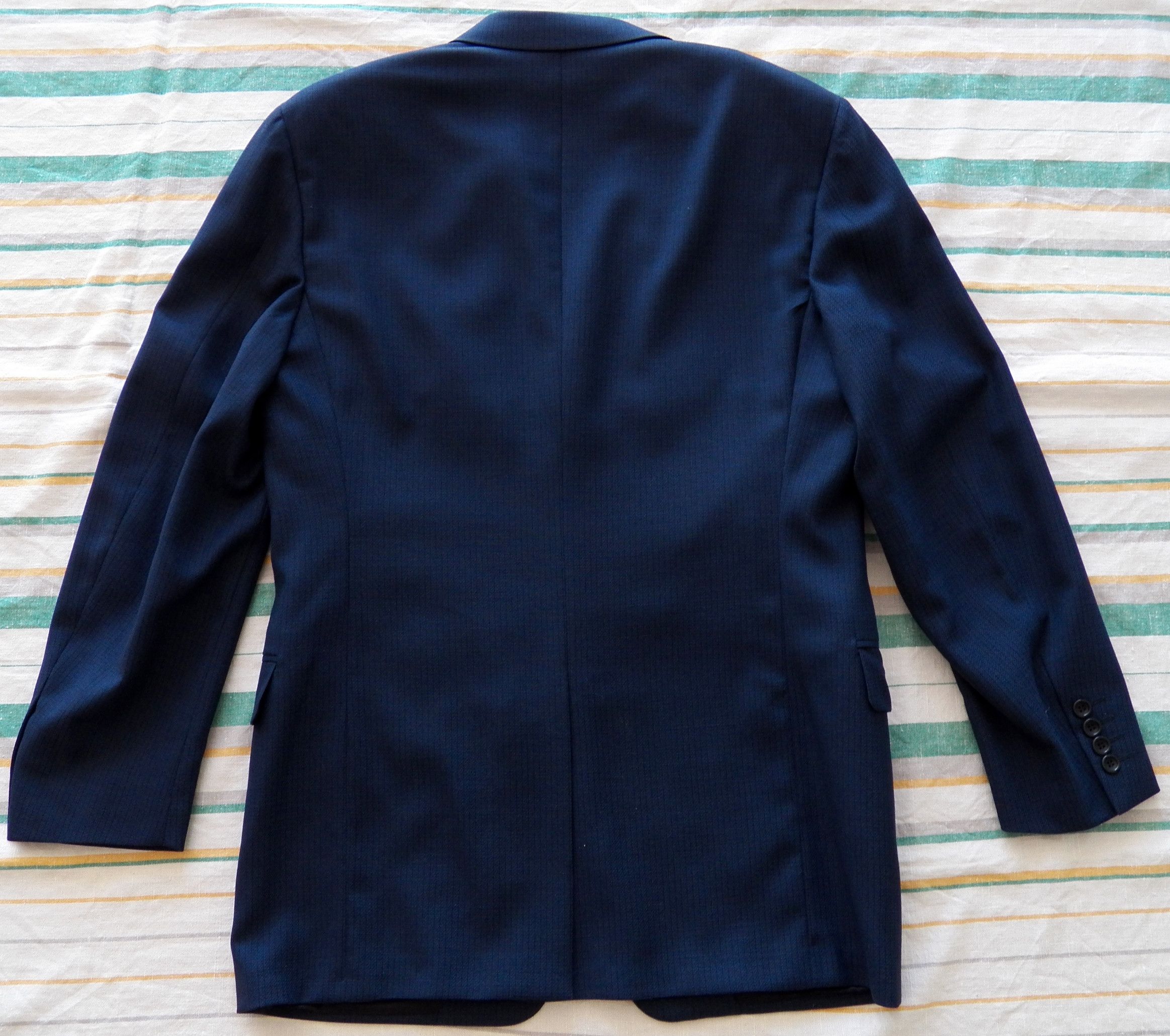 Canali CANALI Proposta UK-US 40R EU 50R pinstripe wool blazer Size 40R - 8 Thumbnail