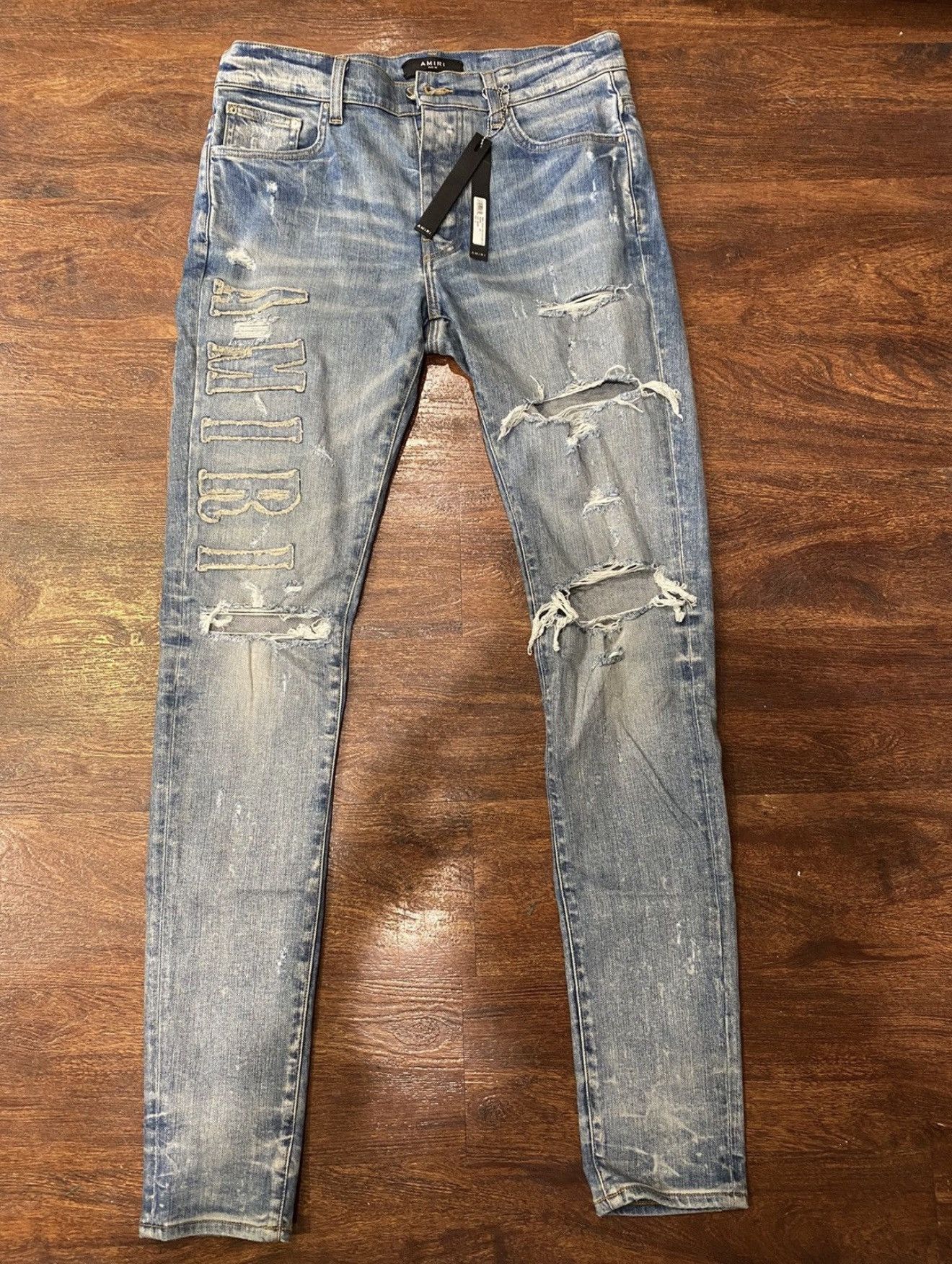 Amiri Amiri mx1 jeans Size US 32 / EU 48 - 1 Thumbnail
