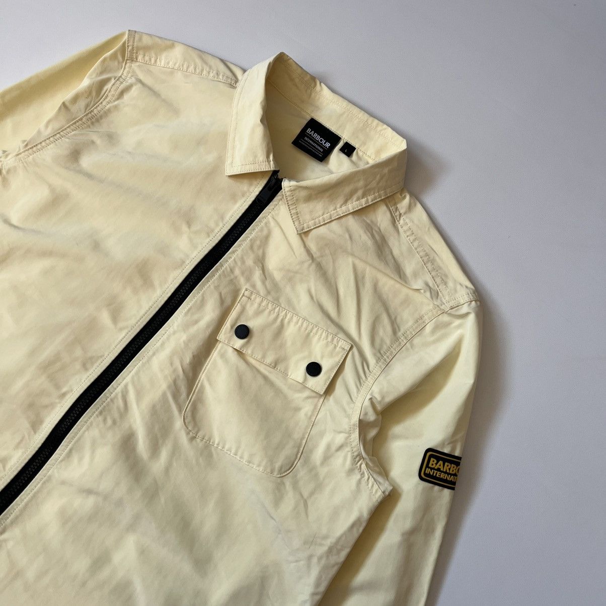 Barbour Barbour International Skyline Overshirt Yellow Mens L Size US L / EU 52-54 / 3 - 2 Thumbnail