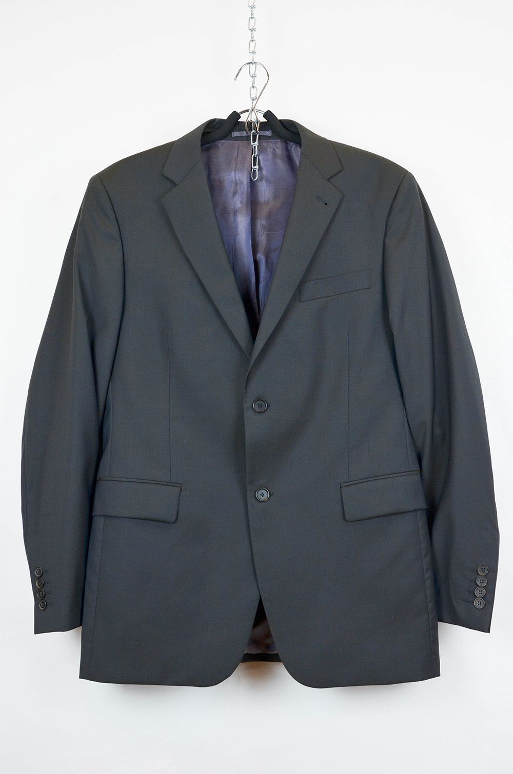Balmain Balmain Classic Wool Suit – Navy – Size 50R Size 50R - 2 Thumbnail