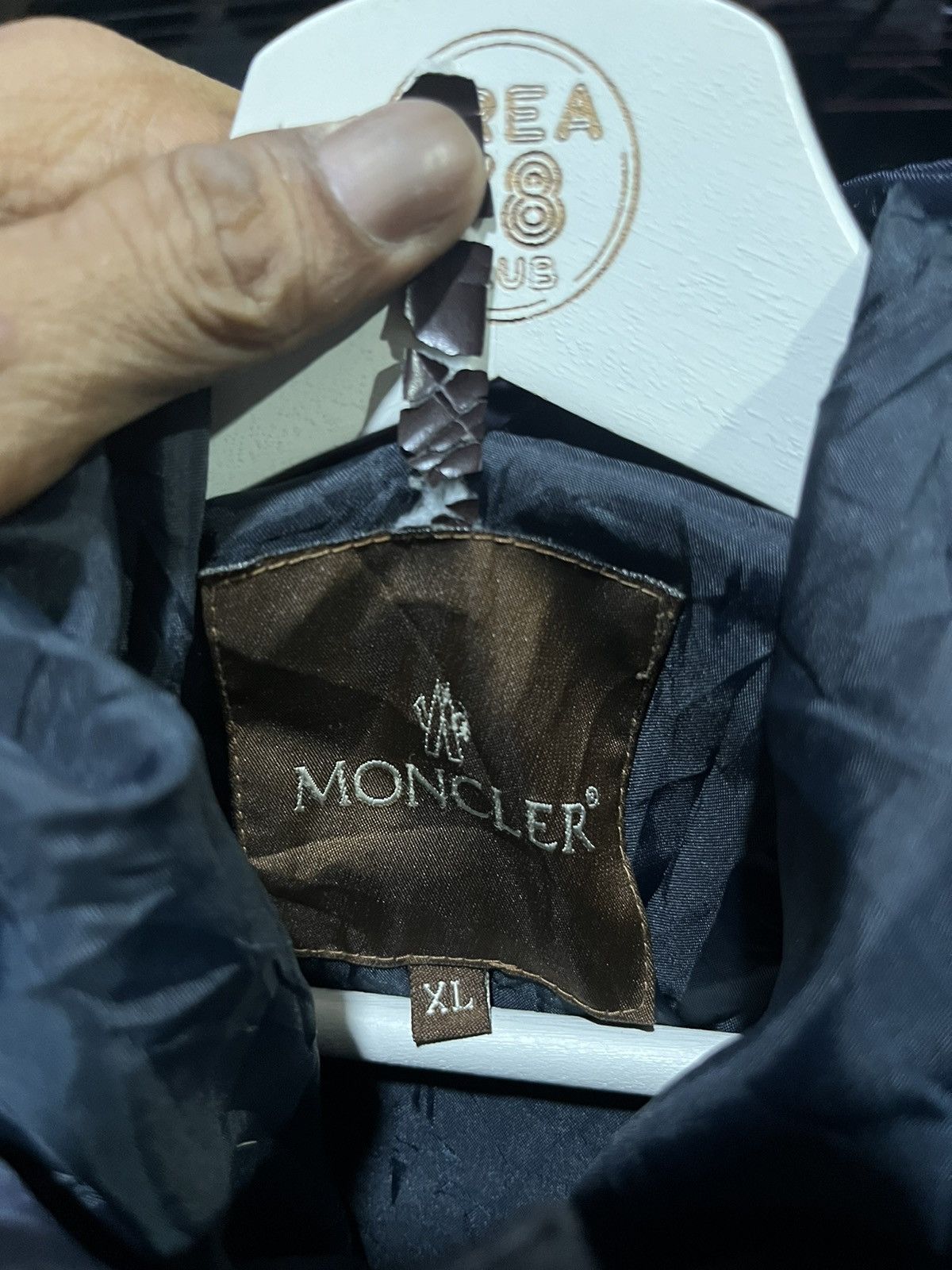 Moncler MONCLER Bomber Puffer Jacket Logo 90s Size US XL / EU 56 / 4 - 5 Thumbnail