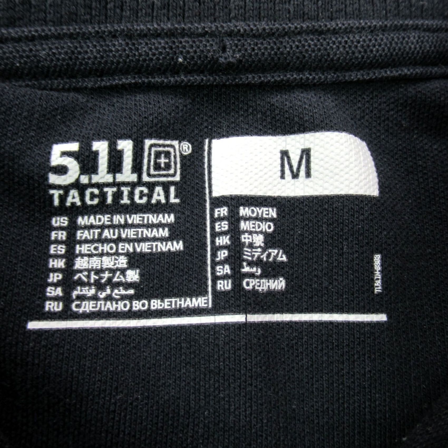 Vintage 5.11 Tactical Polo Shirt Mens M Black Golf Polo Short Sleeve Casual Size US M / EU 48-50 / 2 - 3 Thumbnail