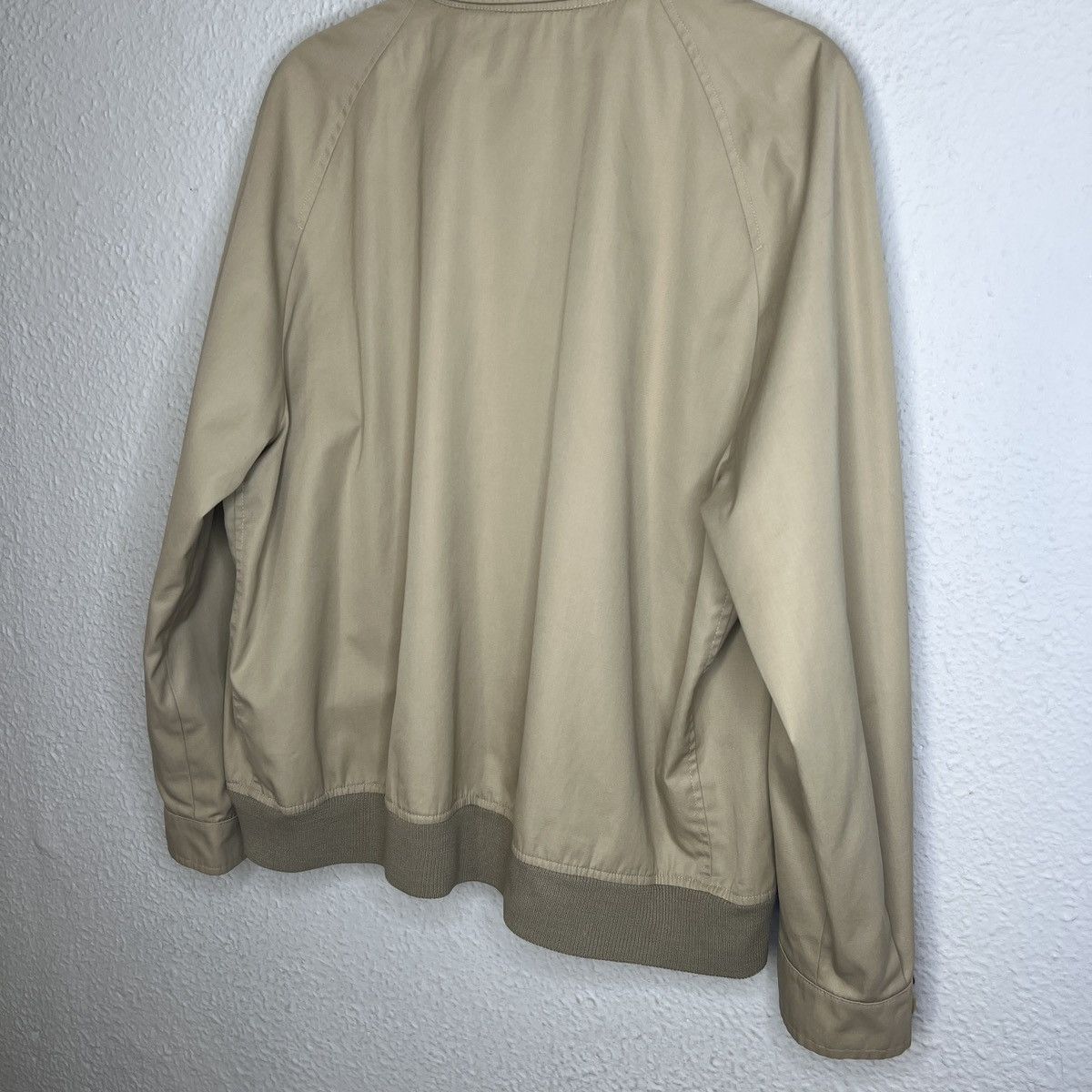 Burberry × Designer × Vintage Vintage 90s Burberry Bomber Nova Check Beige Jacket Size US M / EU 48-50 / 2 - 11 Thumbnail