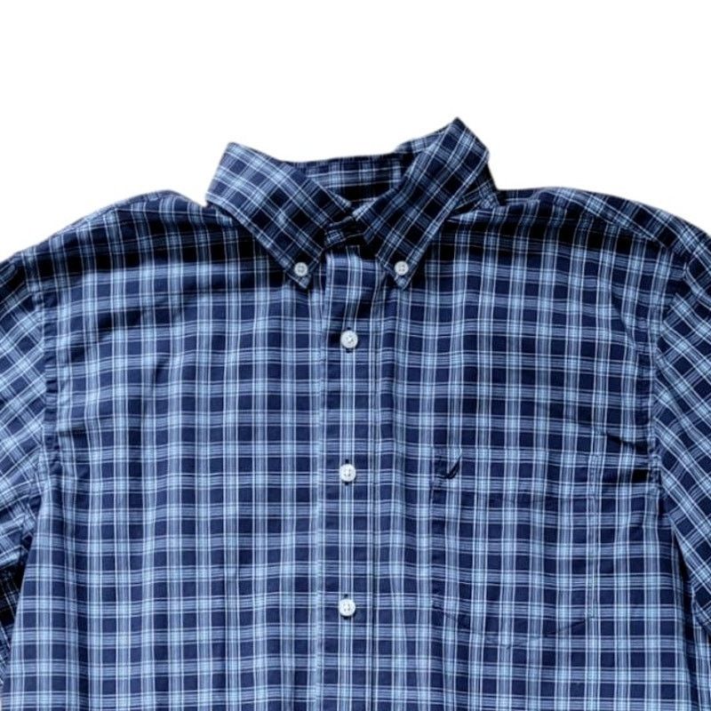 Nautica Nautica Blue Shirt | Size L Size US L / EU 52-54 / 3 - 3 Thumbnail