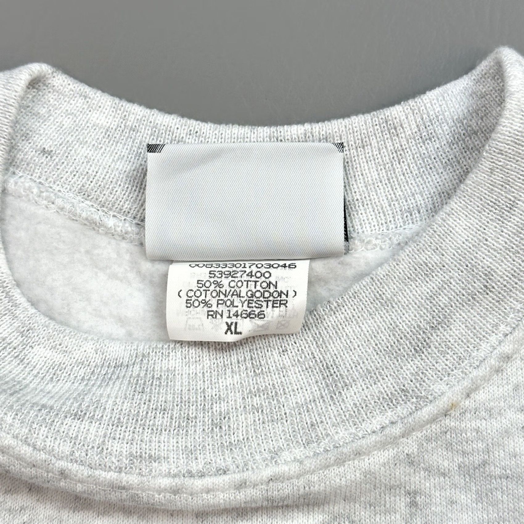 Lee Vintage Lee Cotton Blend Sweater Mens XL Gray Pullover Sweatshirt USA Made 90s Spider Graphics Logo 90s USA Mens XL Gray Sweater Size US XL / EU 56 / 4 - 6 Thumbnail