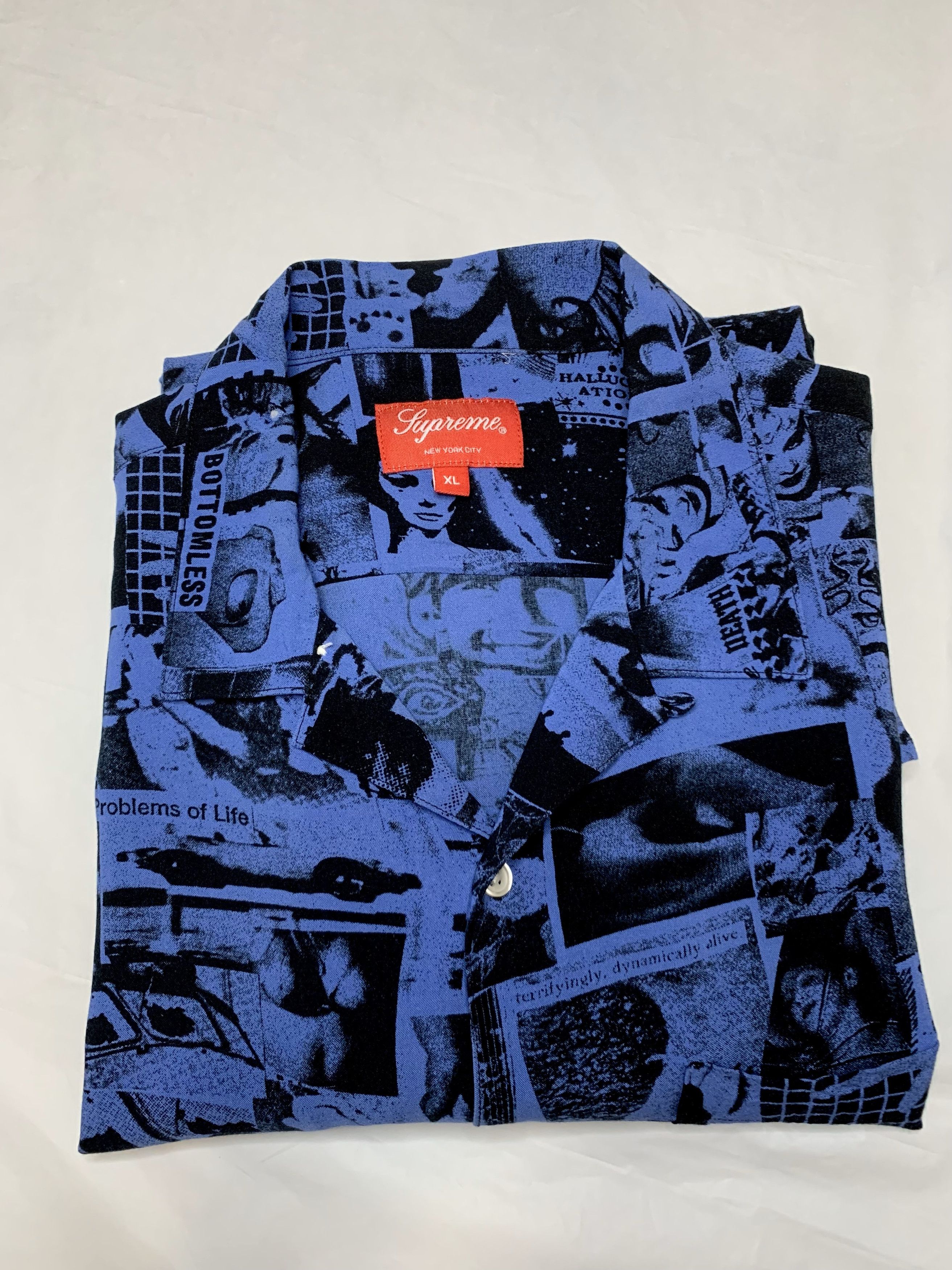 Supreme Supreme SS18 Vibrations Shirt (XL) Size US XL / EU 56 / 4 - 2 Thumbnail