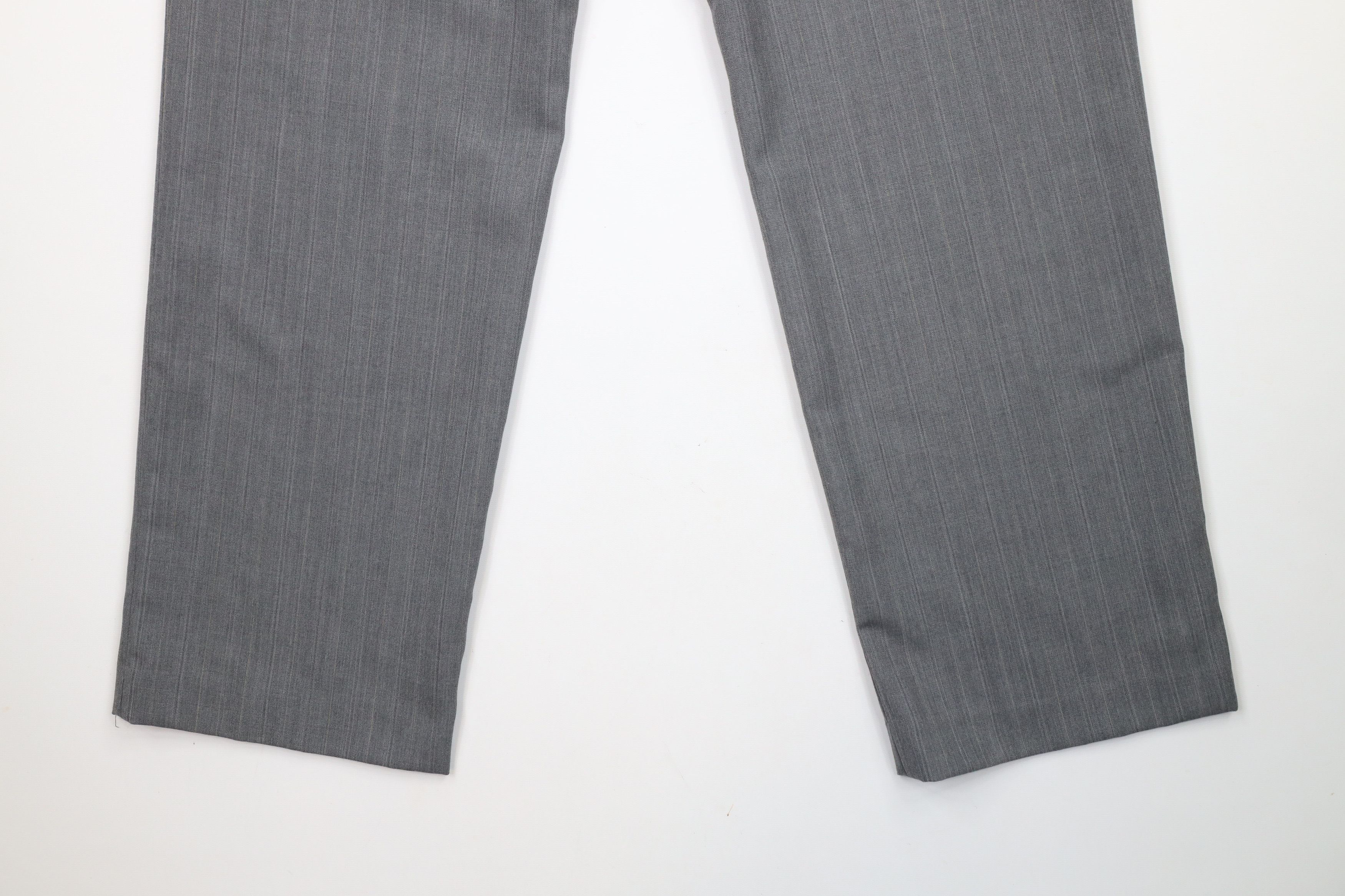 Vintage Vintage 90s Streetwear Pinstriped Wide Leg Chino Pants Size US 38 / EU 54 - 12 Thumbnail