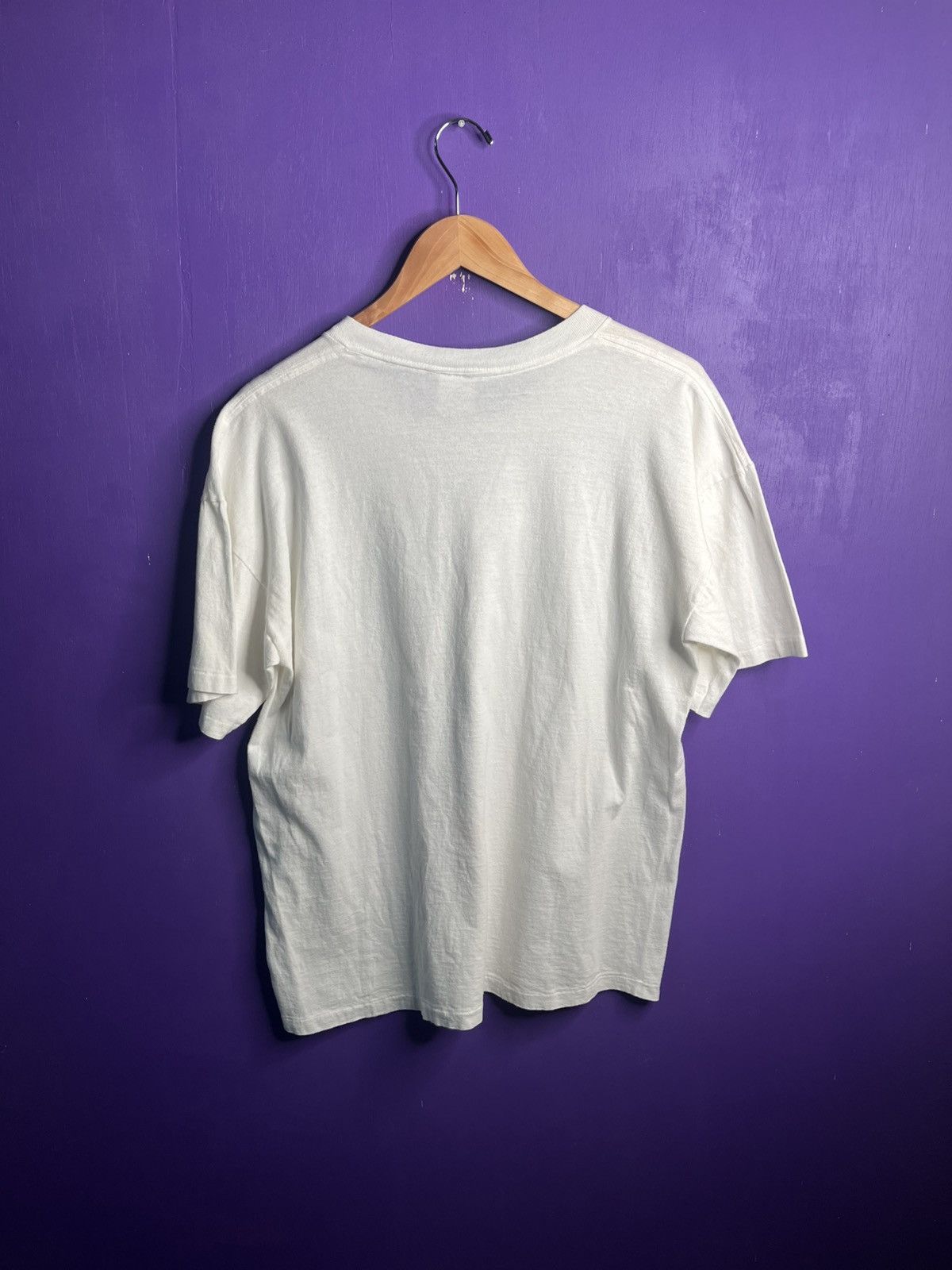 Nike × Vintage Vintage 90s Nike Mr Robinson dunking t-shirt Size US L / EU 52-54 / 3 - 2 Thumbnail