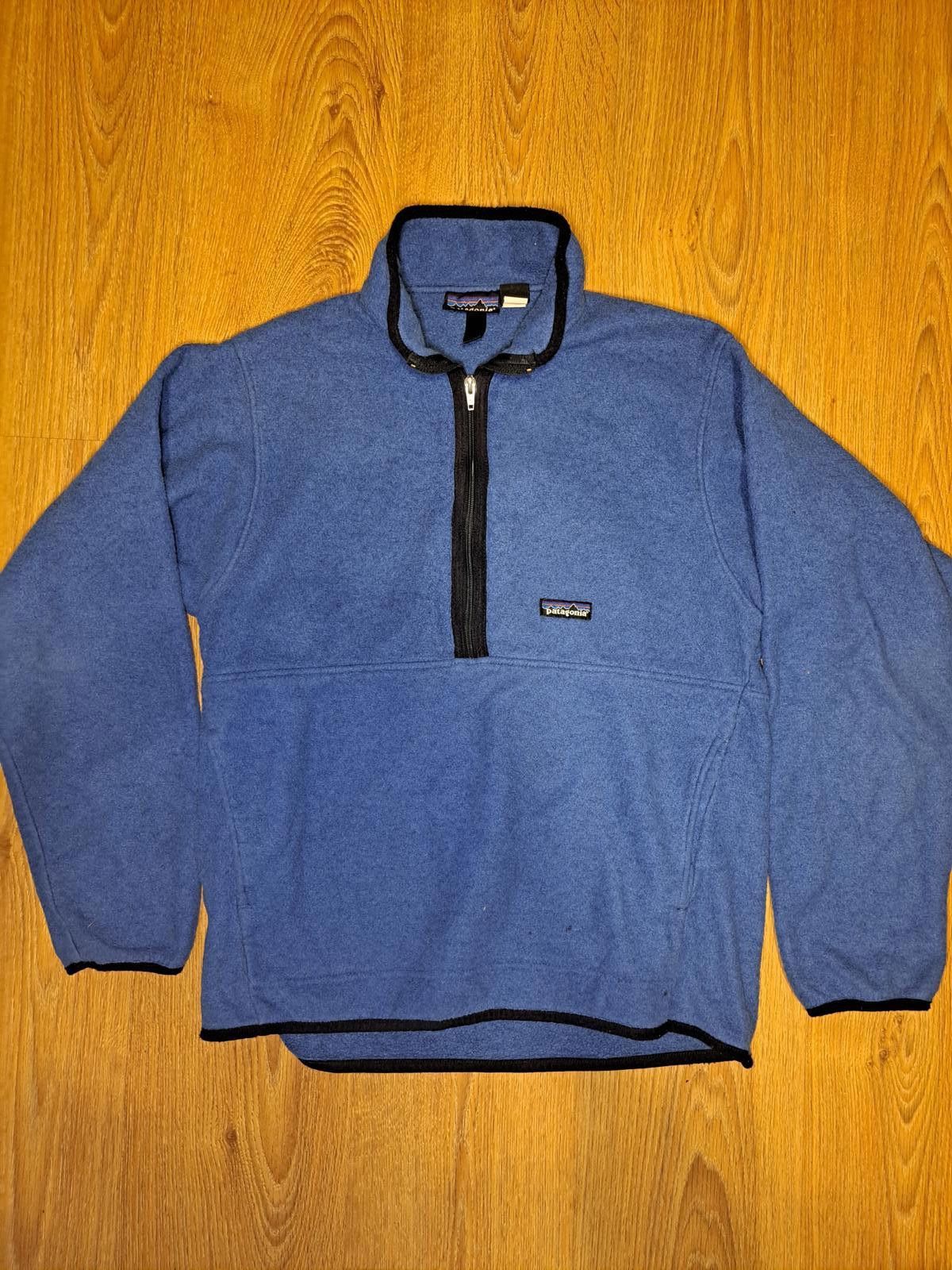 Patagonia VINTAGE 1999 Patagonia Synchilla Pullover Mens Medium Blue Size US M / EU 48-50 / 2 - 1 Thumbnail