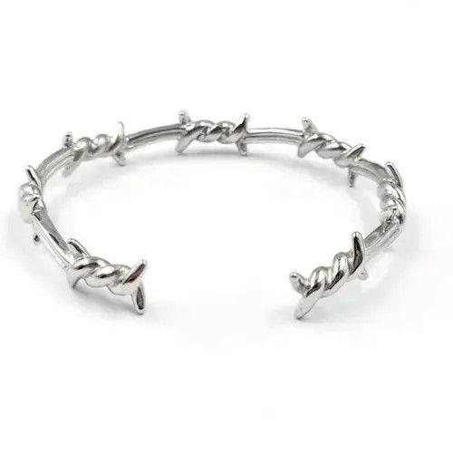 Jewelry Thorns Bangle Punk Rock Bracelet Size ONE SIZE - 4 Thumbnail