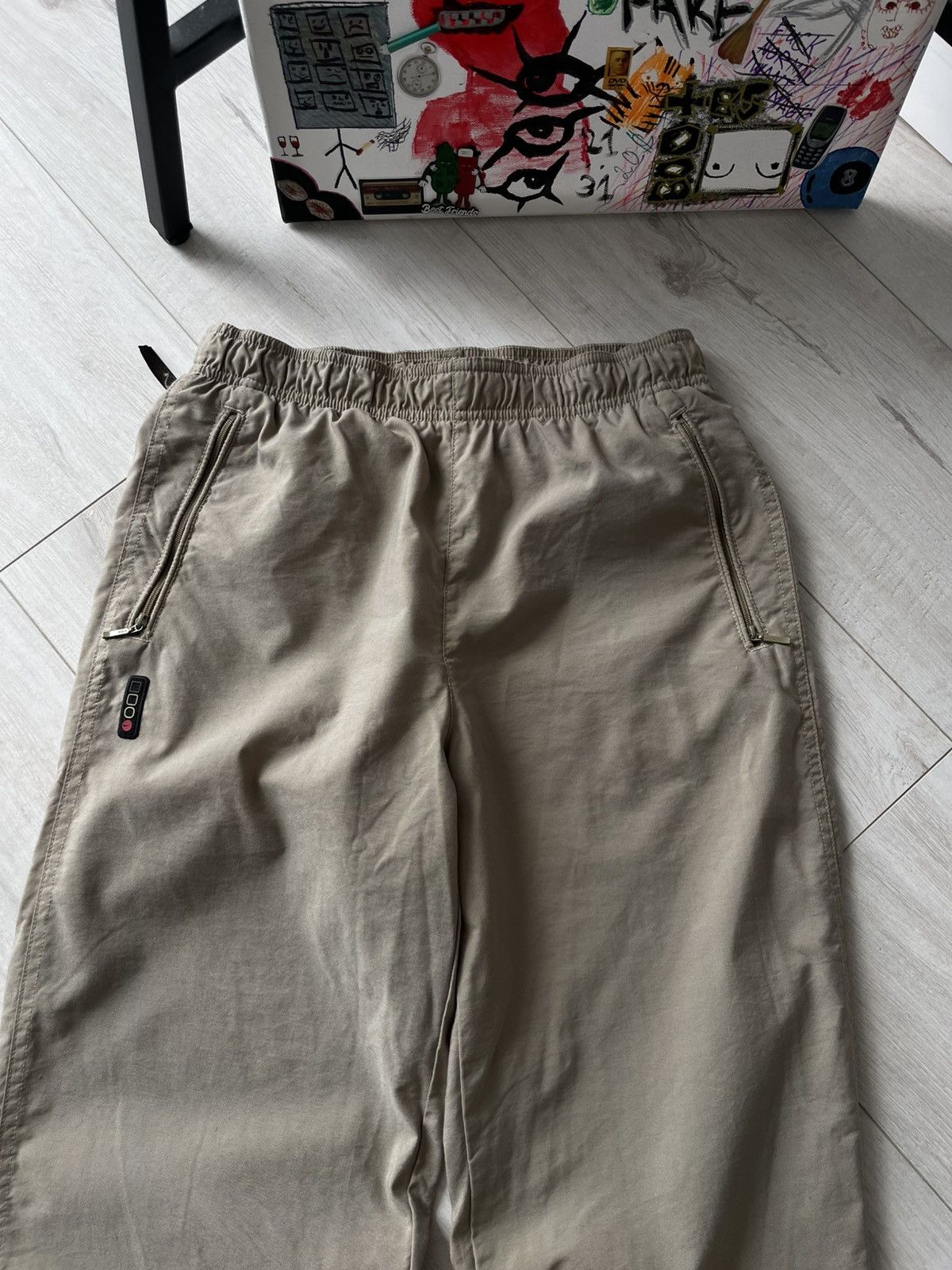 Nike Vintage Nike 00’s Beige Outdoor Pants Y2K Swoosh Rare Size US 30 / EU 46 - 3 Thumbnail