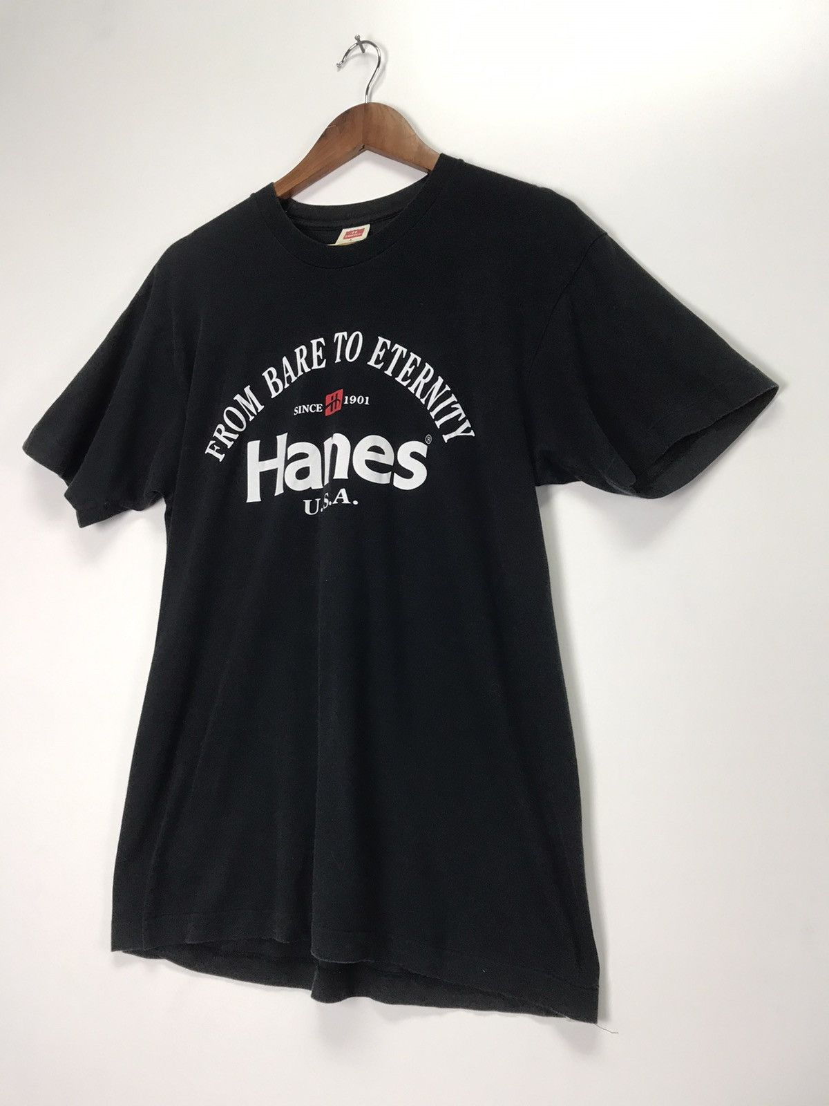 Hanes × Vintage Vintage Hanes USA tee Size US L / EU 52-54 / 3 - 3 Thumbnail