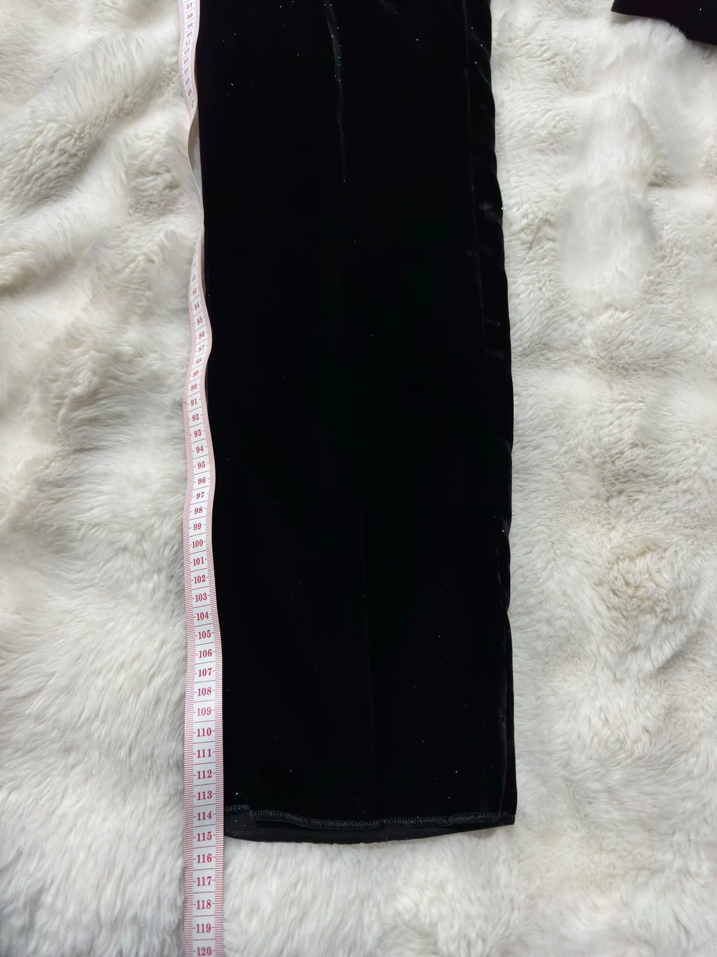 Saint Laurent Paris Saint Laurent SLP Brand New Sparkling Velvet Trousers Size US 34 / EU 50 - 6 Thumbnail