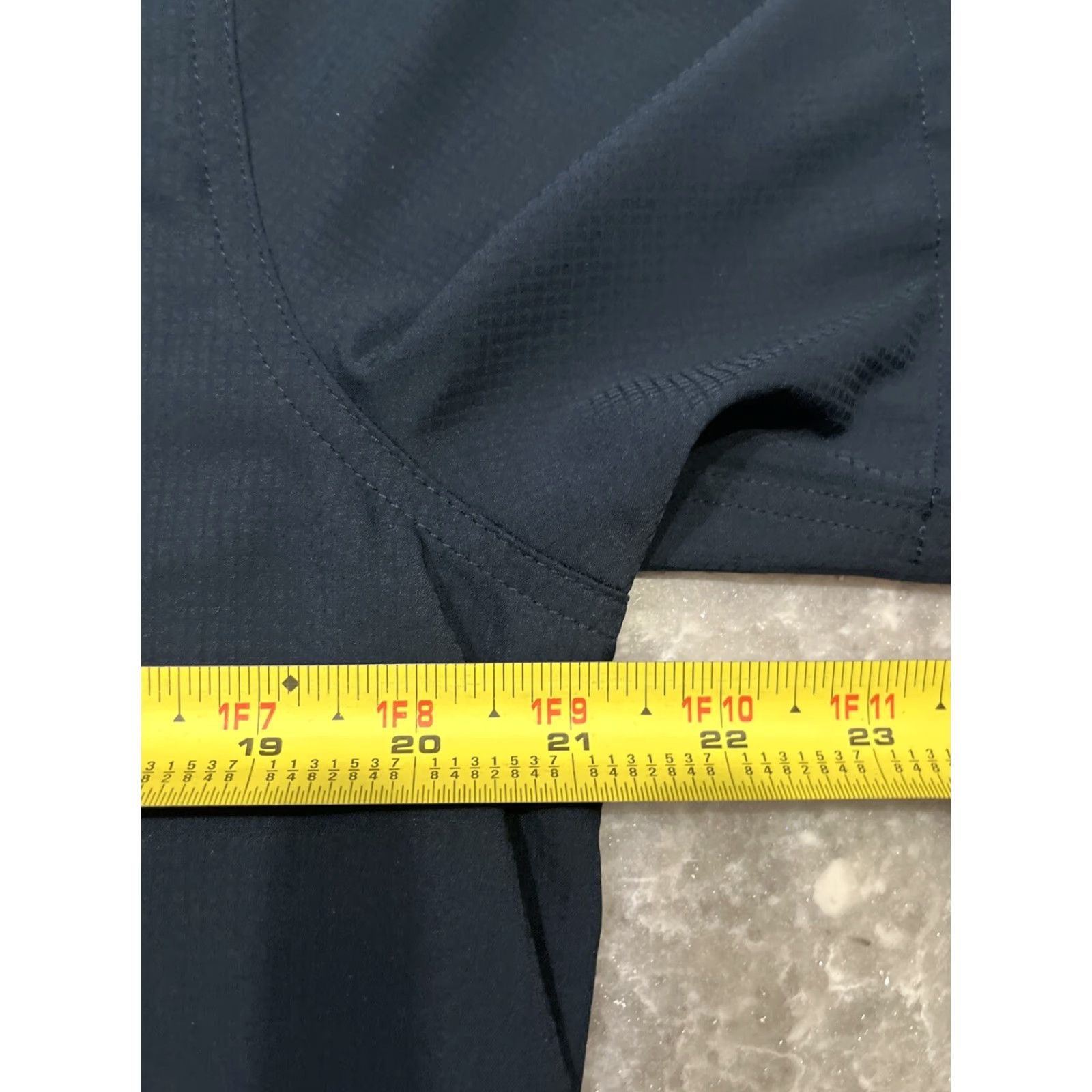 Vintage AFTCO AFTECH Vented Fishing Shirt Men's S Navy Blue Short Sleeve Shirt / Button-Up / Breathable UV Protection / Pockets / Logo Size US S / EU 44-46 / 1 - 4 Thumbnail