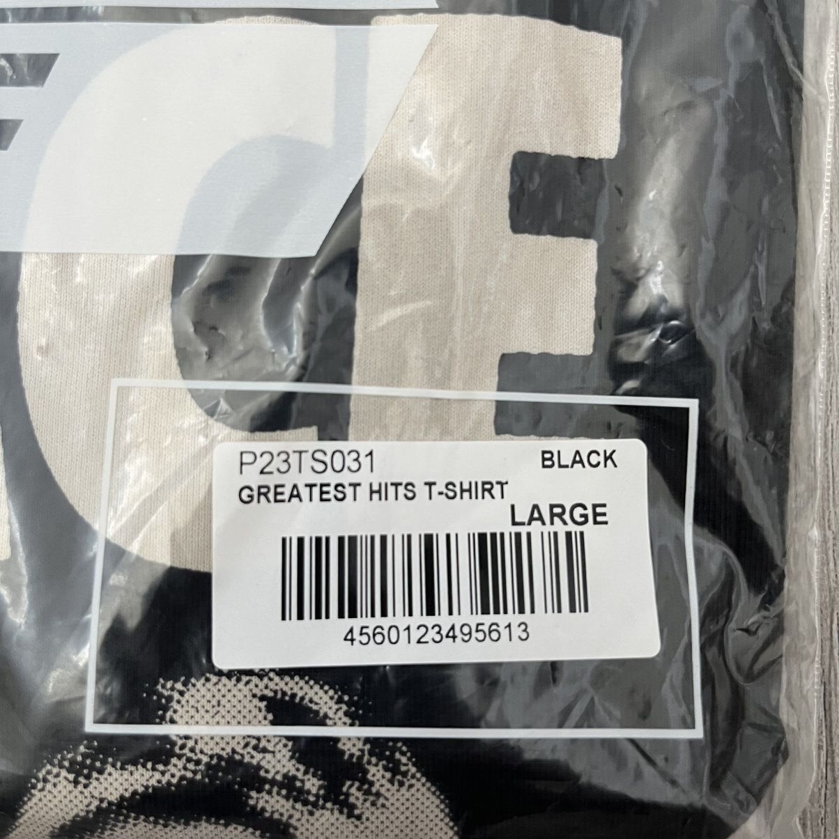 Palace NEW Palace Greatest Hits Tee Black Large Size US L / EU 52-54 / 3 - 7 Thumbnail