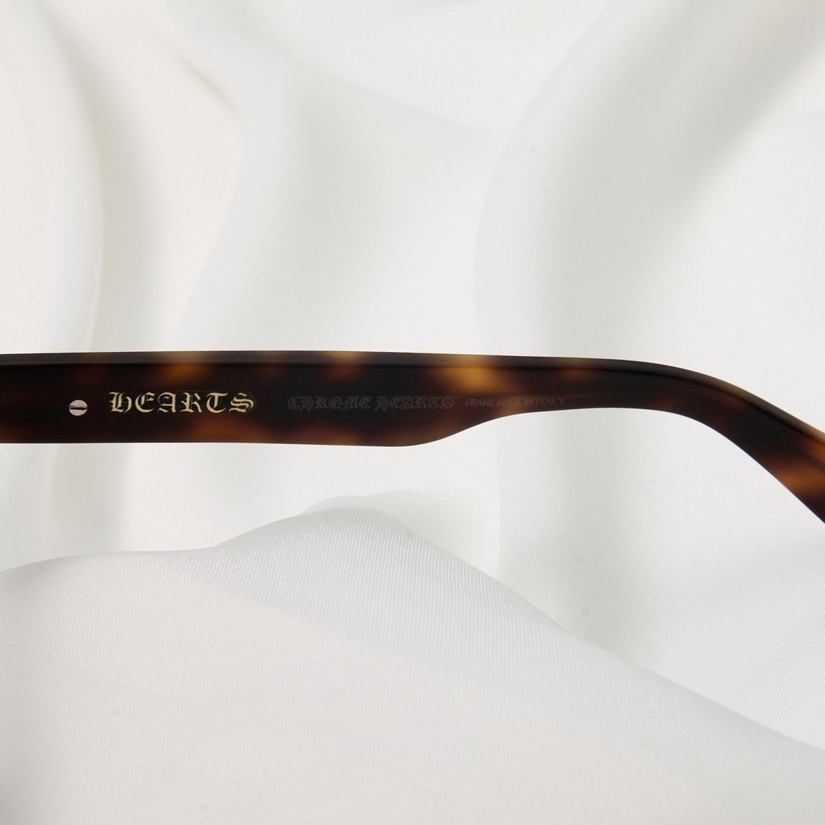 Chrome Hearts CHROME HEARTS INFLATABLE DATE A MATTE BUTTERSCOTCH GLASSES Size ONE SIZE - 4 Thumbnail