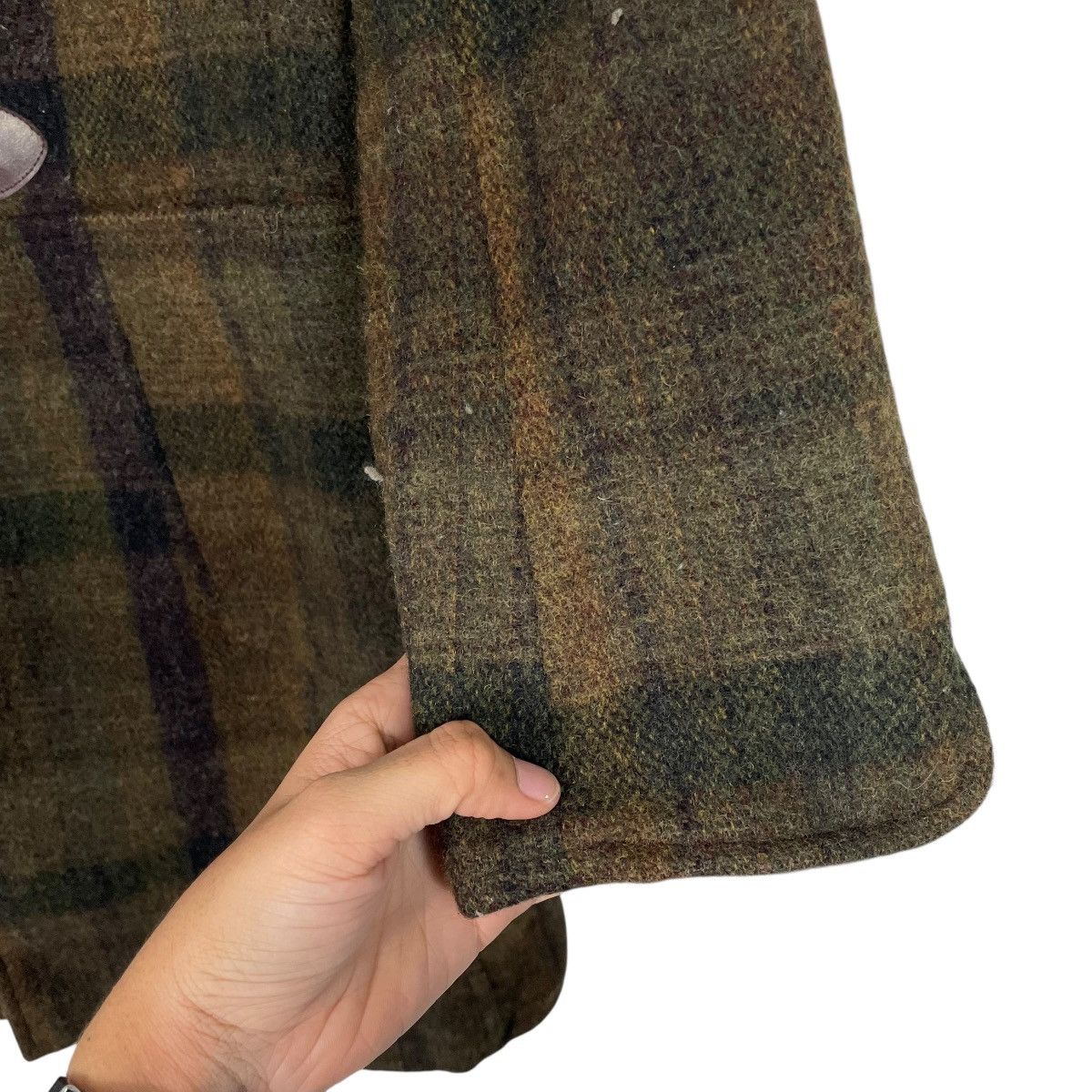 A.P.C. Vintage APC Tartan Duffle Coat Size XS / US 0-2 / IT 36-38 - 14 Thumbnail