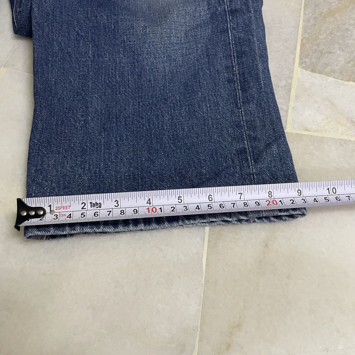 Indigo Original Sweet Camel Special Edition Baggy Selvedge Rare Size US 30 / EU 46 - 11 Thumbnail