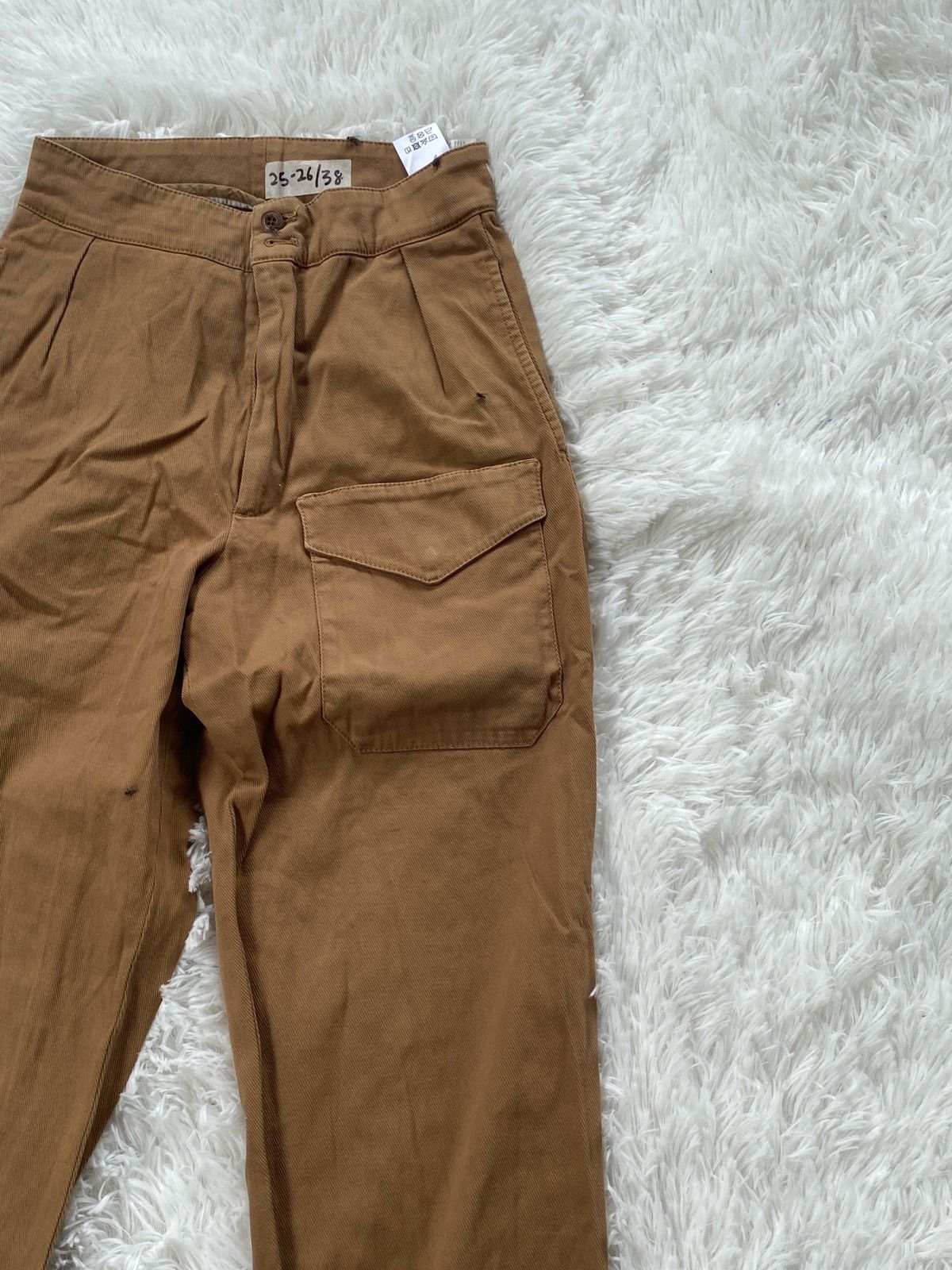 Vintage 💥SALE💥Cellar Door Italiano Designer Bushpant Cargo Pants Size 26" / US 2 / IT 38 - 4 Thumbnail