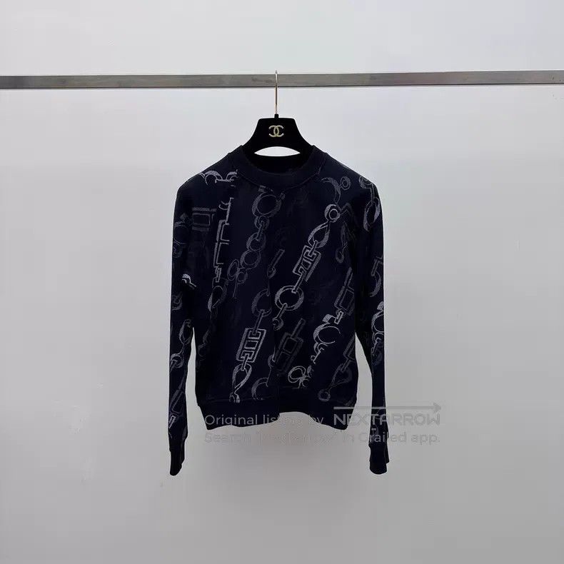 Hermes Hermes Chain Full-Printed Sweatshirt Size XXS / US 00 / IT 34 - 2 Thumbnail