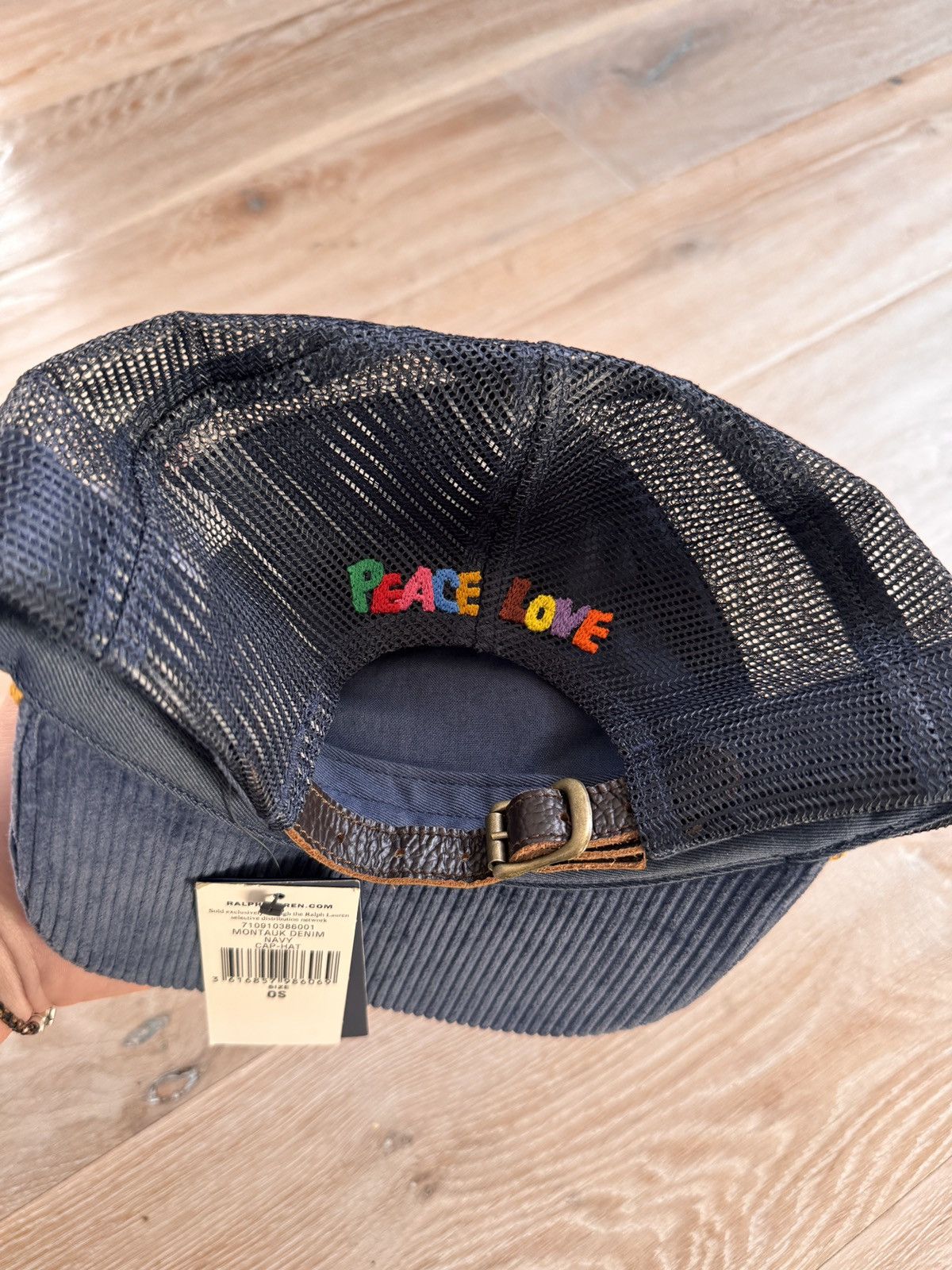 Polo Ralph Lauren Vintage Polo Ralph Lauren Corduroy Trucker Cap Hat Size ONE SIZE - 4 Thumbnail
