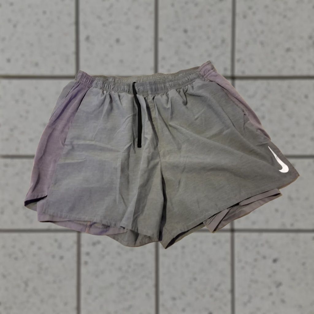 Nike Mens Nike Shorts 2XL XXL Gray Athletic Gym Workout Running Size US 39 - 1 Thumbnail