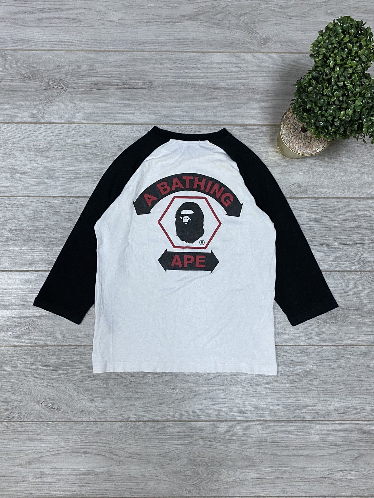Bape Bape vintage ape head 3/4 sleeve long Size US M / EU 48-50 / 2 - 1 Thumbnail
