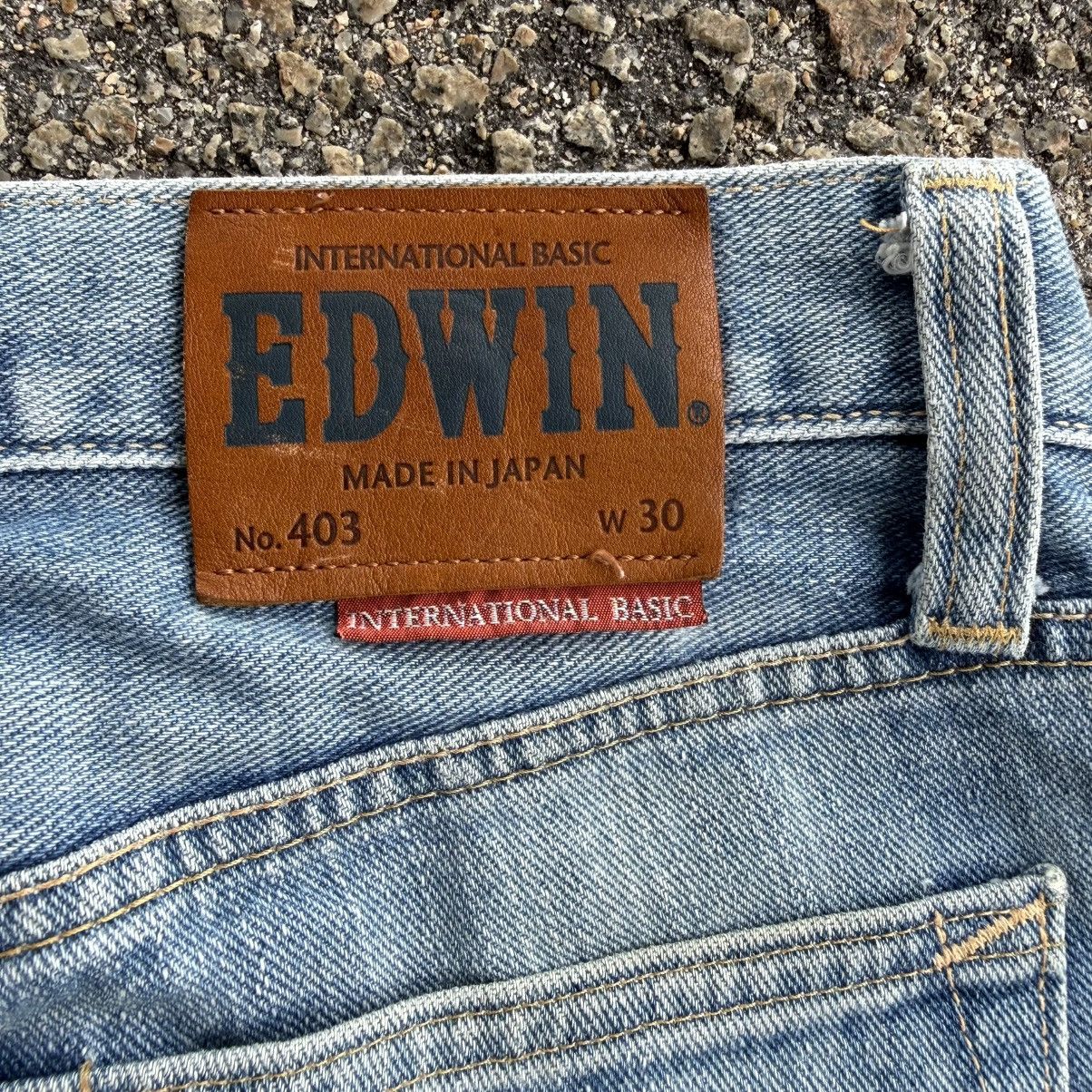 Edwin W32 VINTAGE EDWIN DENIM JAPAN FADED JEAN PANTS Size US 32 / EU 48 - 13 Thumbnail