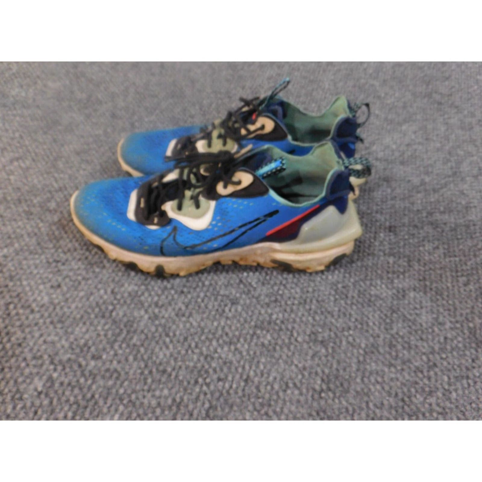 Nike Nike Sneakers Mens 12 Blue D/MS/X Classic Basketball Sneaker Mens Blue Nike D/MS/X Classic 12 Men Mid Top Athletic Shoes Size US 12 / EU 45 - 5 Thumbnail