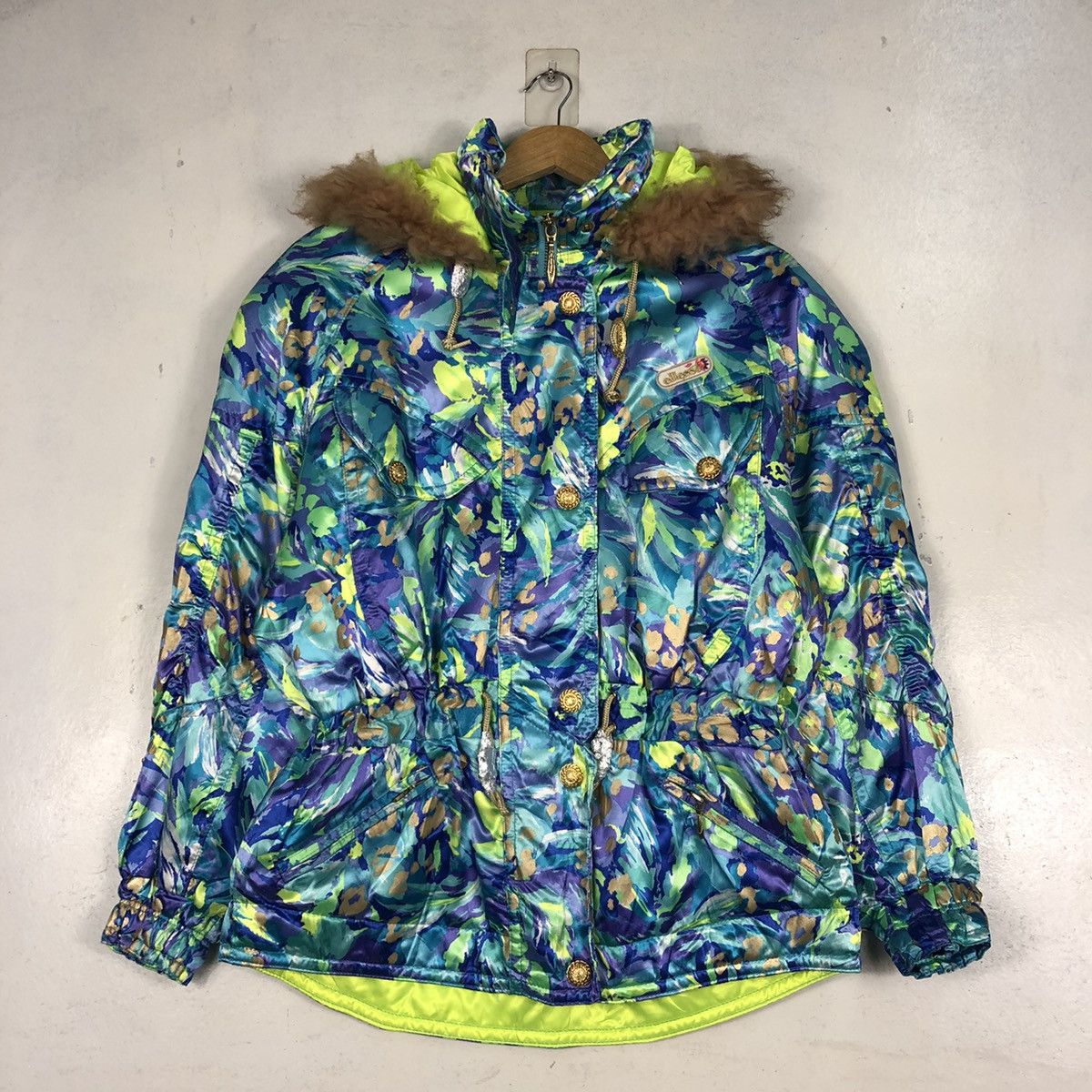 Ellesse × Vintage Ellesse Bomber Sking Winter Bomber Jacket Size US M / EU 48-50 / 2 - 1 Thumbnail