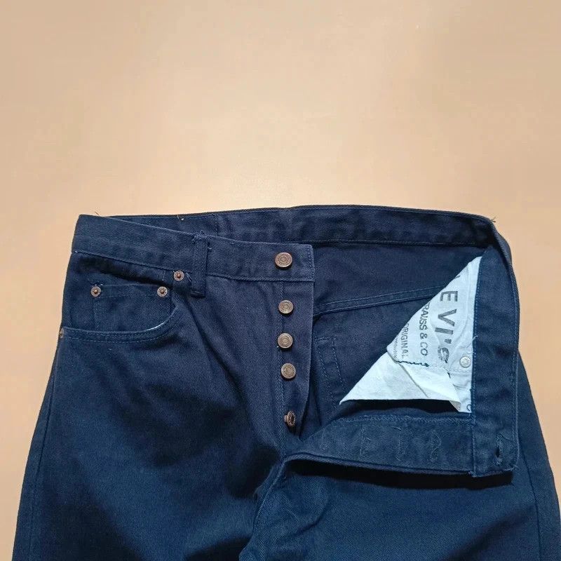 Levi's RARE Vintage 80s Levis 501 XXX Blue Jeans W32 L32 USA Size US 32 / EU 48 - 12 Thumbnail