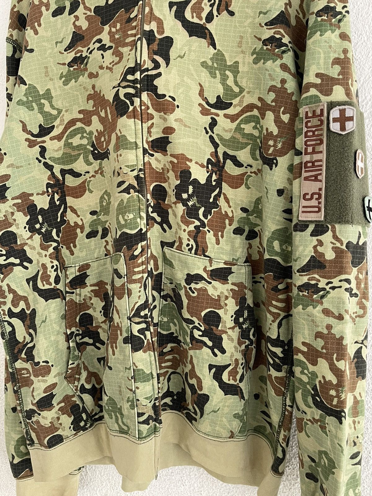 Bape Bape Octapus Tailor Camo Full Zip Hoodie Digital Camo Size US XL / EU 56 / 4 - 4 Thumbnail
