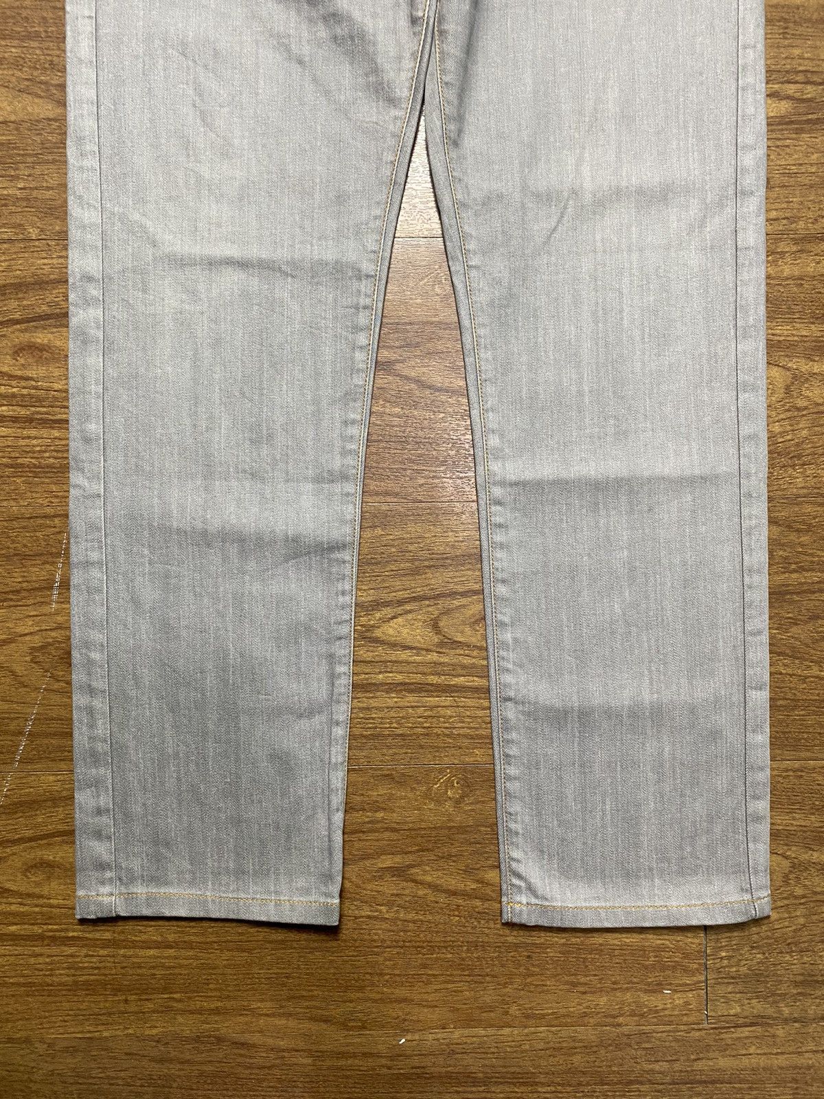 Kris Van Assche 10 Corso Como Exclusive Grey Denim Pants Size US 34 / EU 50 - 4 Thumbnail