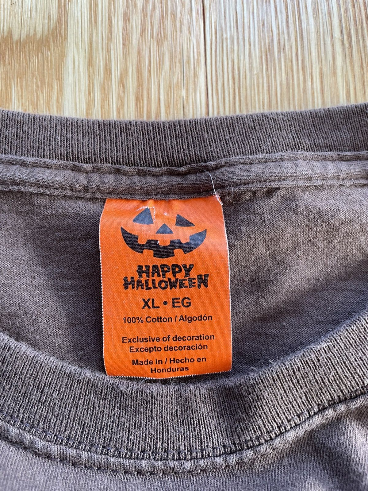 Vintage Vintage Y2K Happy Halloween Cowboy Skeleton Horror T Shirt L Size US L / EU 52-54 / 3 - 4 Thumbnail