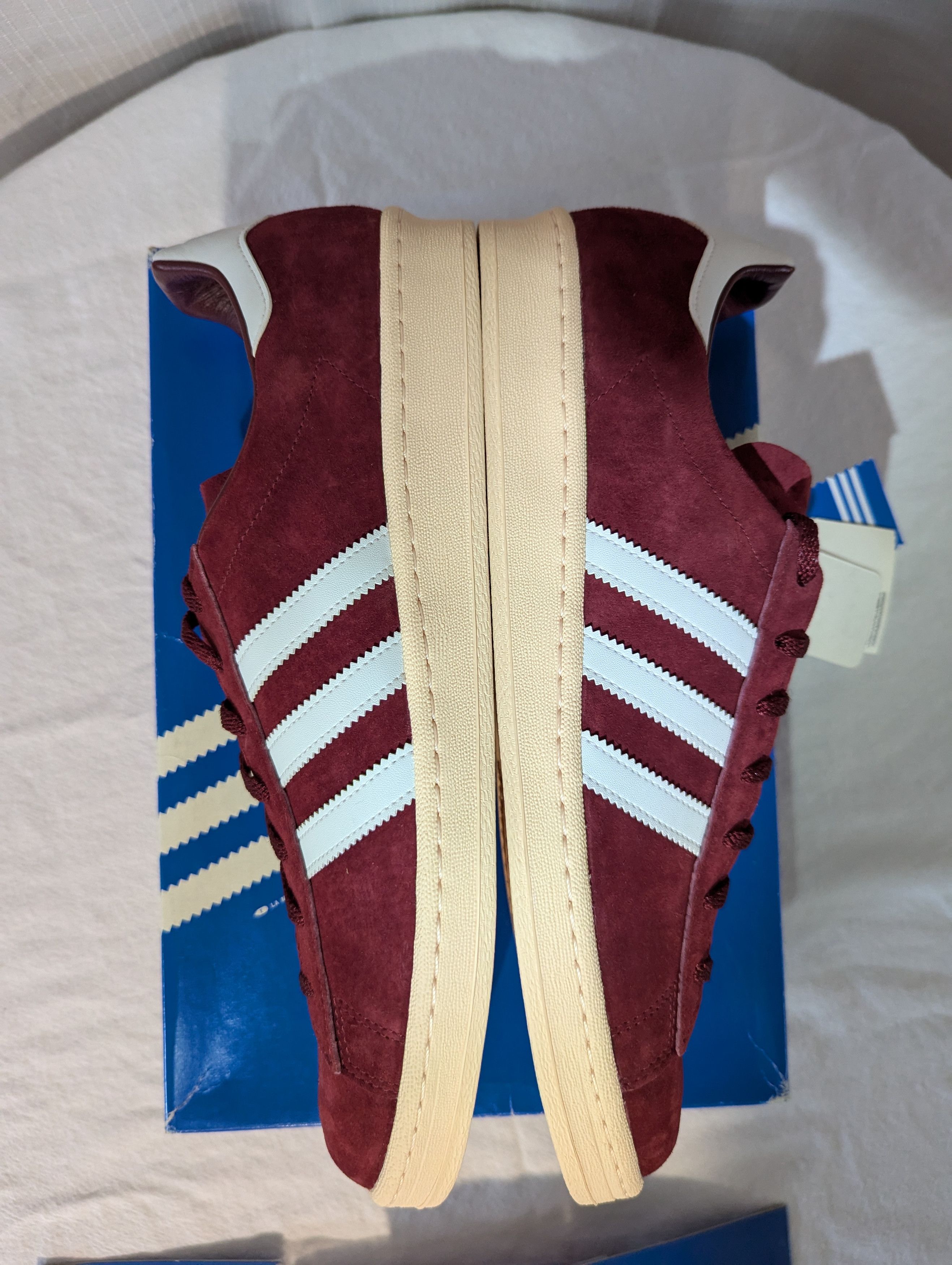 Adidas × Footpatrol Adidas Campus 80s Footpatrol cardinal sz. 12.5 Size US 12.5 / EU 45-46 - 5 Thumbnail