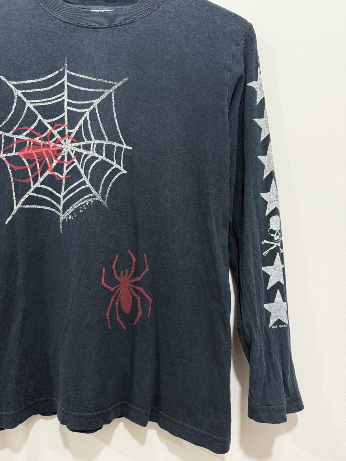If Six Was Nine × Japanese Brand Vtg Free gate spider web long sleeve Size US S / EU 44-46 / 1 - 3 Thumbnail