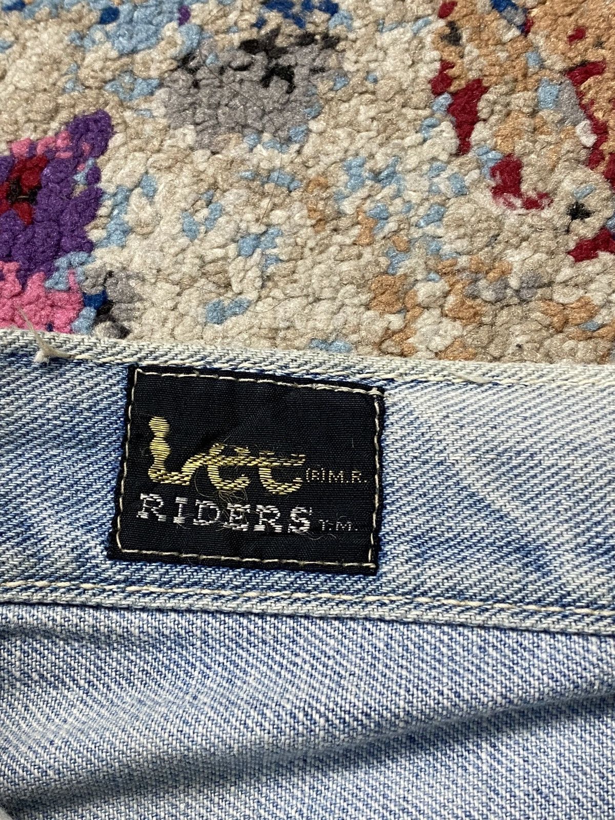Lee × Vintage Vintage Lee MR Slim Straight Rindem Was Jeans W28 Size US 28 / EU 44 - 12 Thumbnail