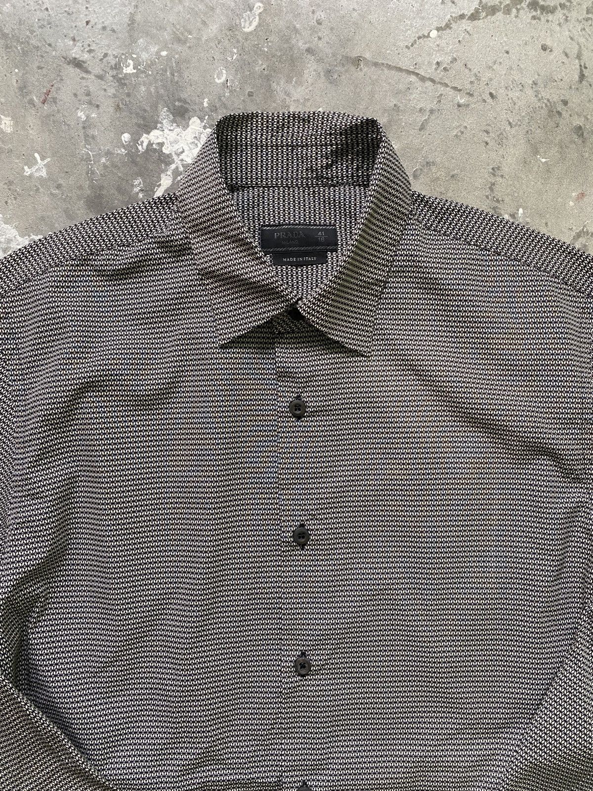 Prada Prada Button Up Office Attire Shirt Size US M / EU 48-50 / 2 - 5 Thumbnail