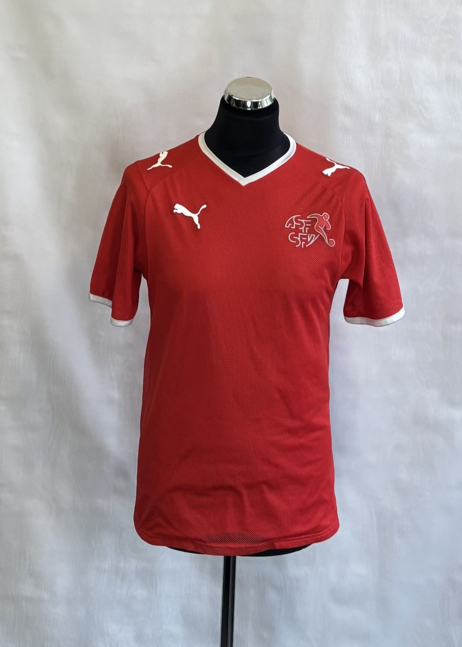 Puma Switzerland 2008 Puma Football Jersey Size S Size US S / EU 44-46 / 1 - 1 Thumbnail