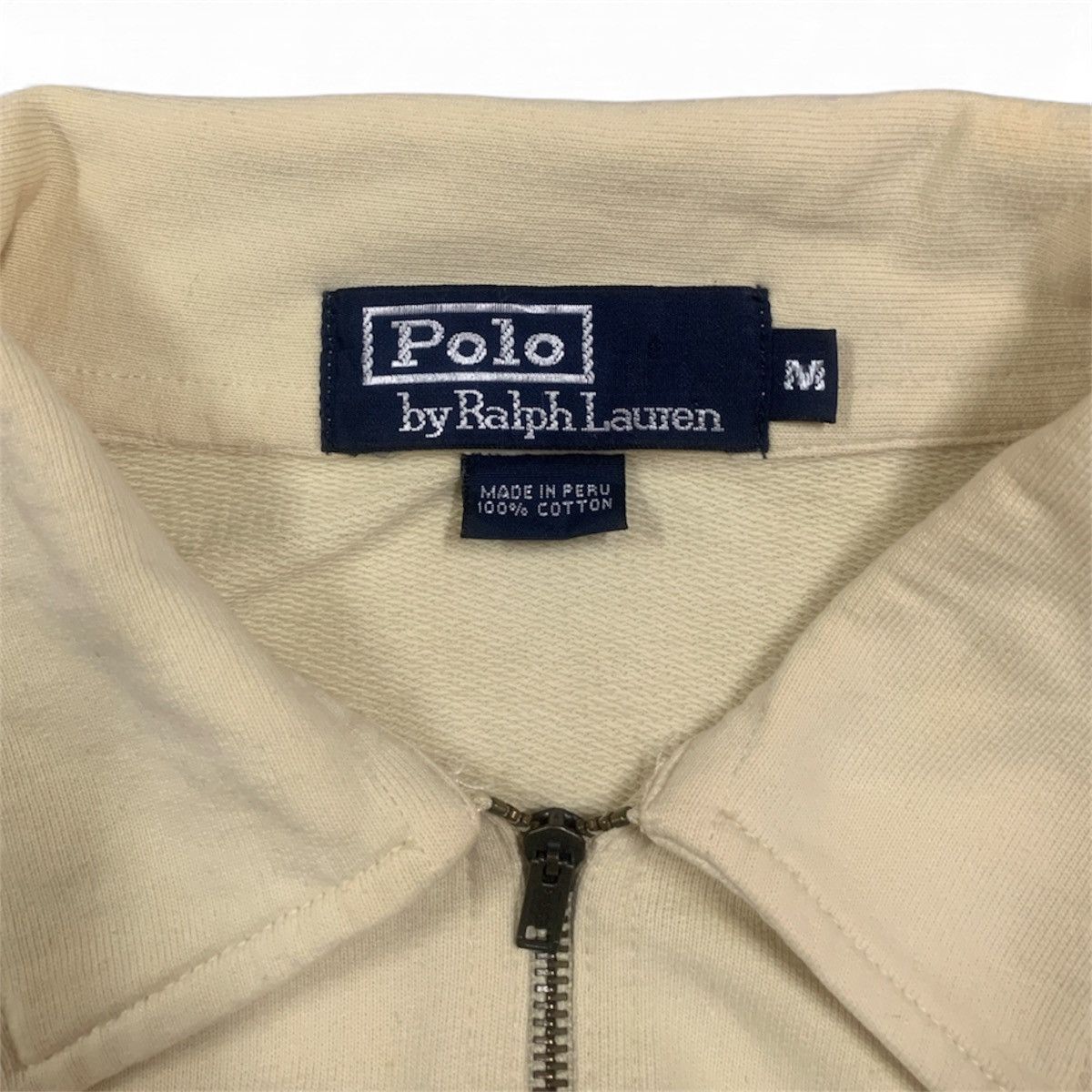 Polo Ralph Lauren Vtg Polo Ralph Lauren P Logo 1/4 Zipper Sweatshirt Size US M / EU 48-50 / 2 - 8 Thumbnail
