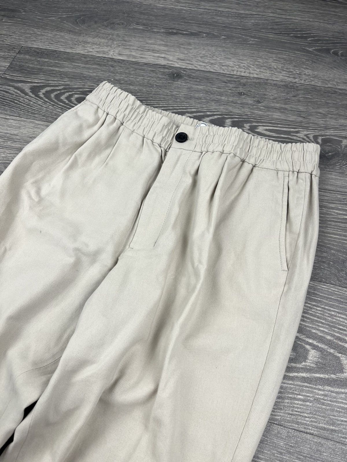 AMI AMI Paris Vintage Beige Classic Trousers Chino Pants Size US 29 - 2 Thumbnail