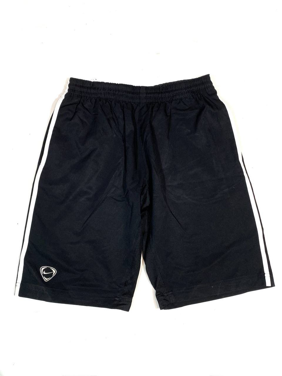 Nike × Vintage Nike Vintage Black Shorts Streetwear Y2K Size US 31 - 1 Thumbnail