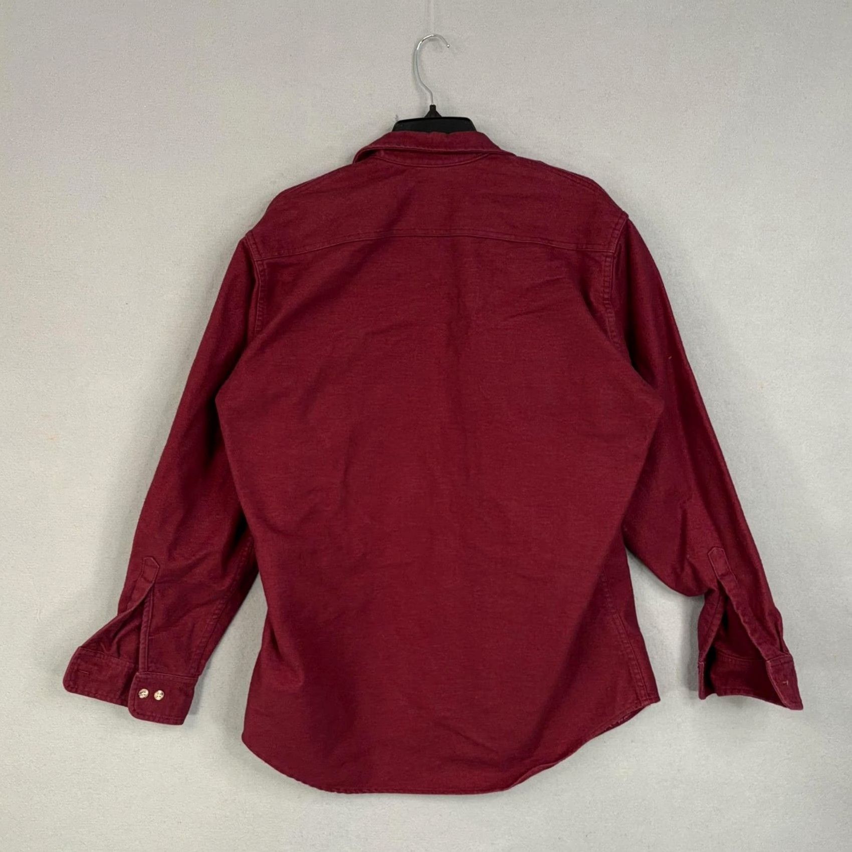 Vintage VINTAGE The J. Peterman Co Shirt Mens Large Red Flannel Button-Up Long Sleeve USA 90s Size US L / EU 52-54 / 3 - 6 Thumbnail
