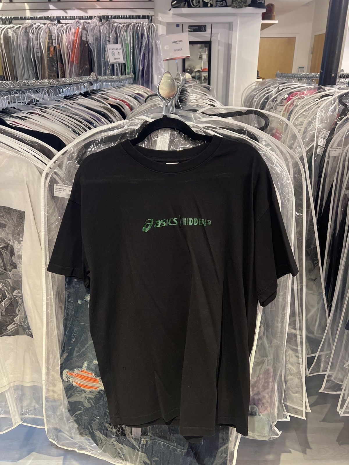 Asics × HIDDEN Hidden X Asics Logo Shirt Black Size US L / EU 52-54 / 3 - 1 Thumbnail