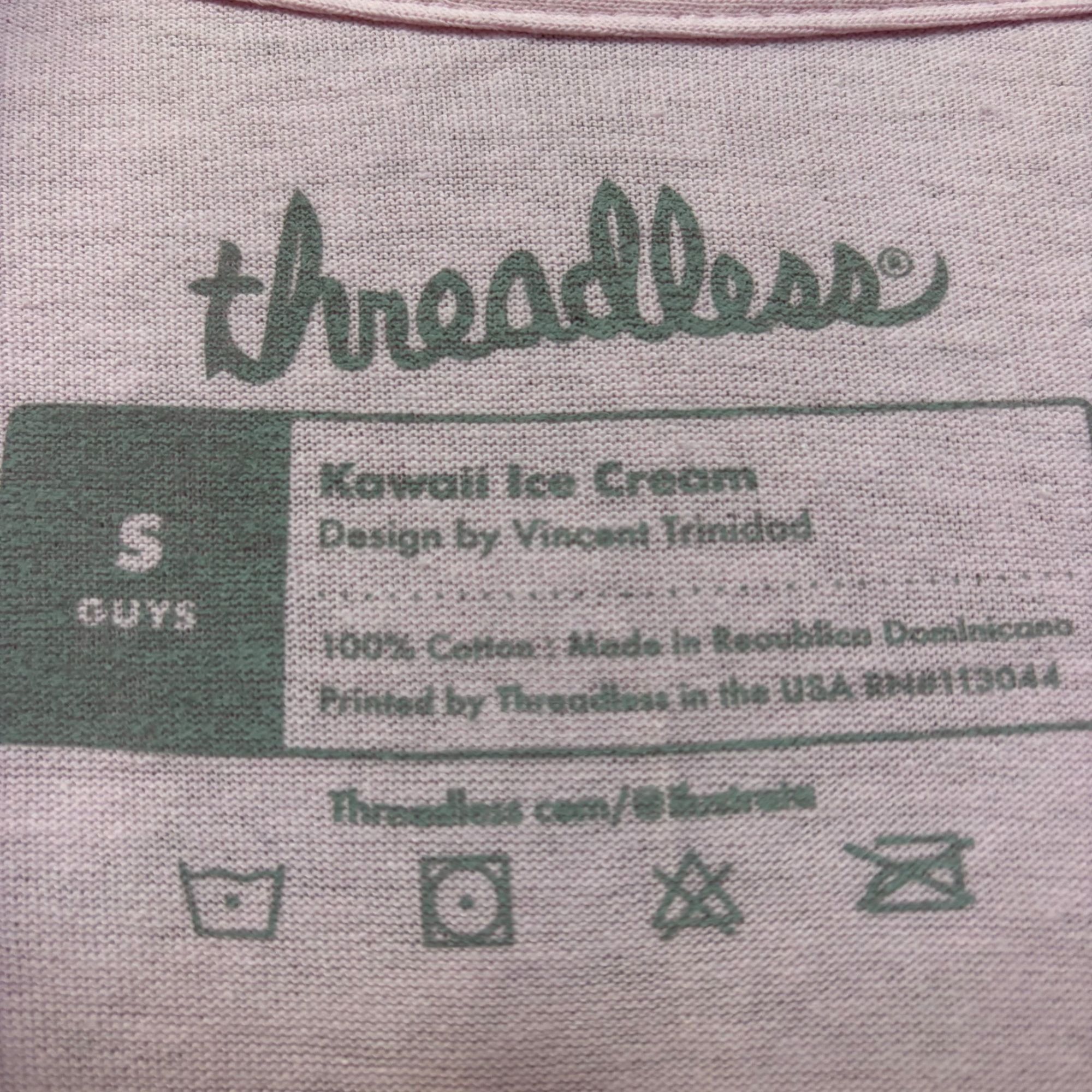 Threadless Threadless Kawaii Ice cream Graphic Design T-Shirt Small Size US S / EU 44-46 / 1 - 4 Thumbnail